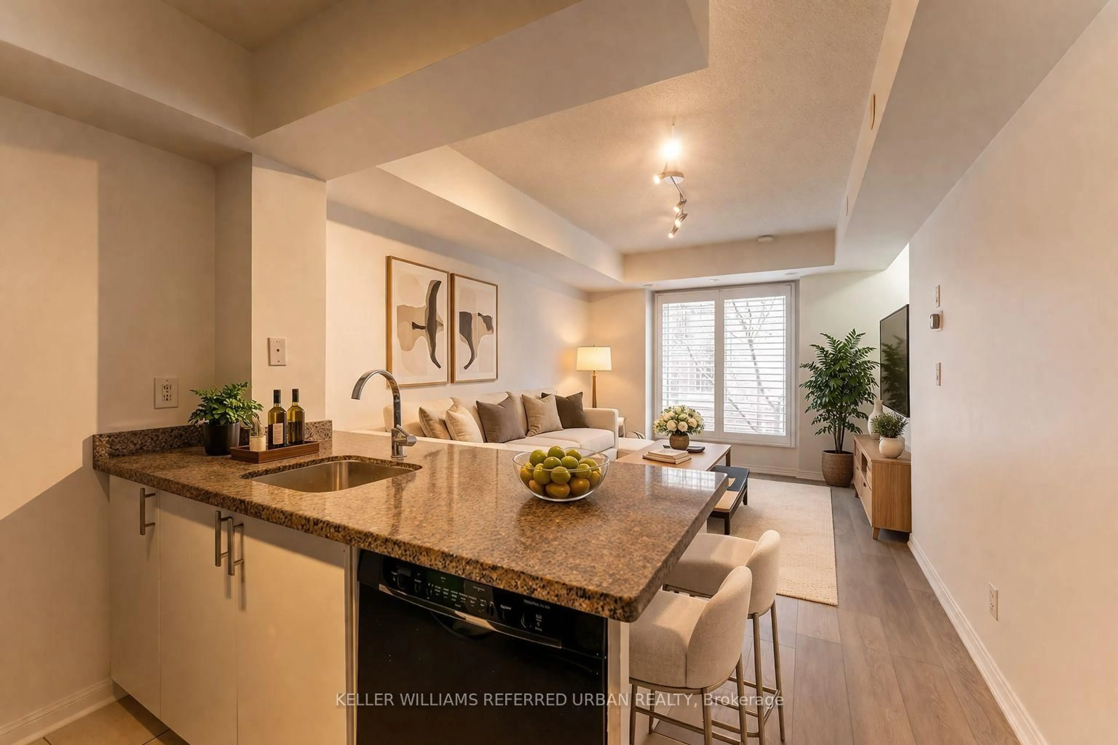 Open concept kitchen, unknown for 3 Everson Dr #651, Toronto Ontario M2N 7C2