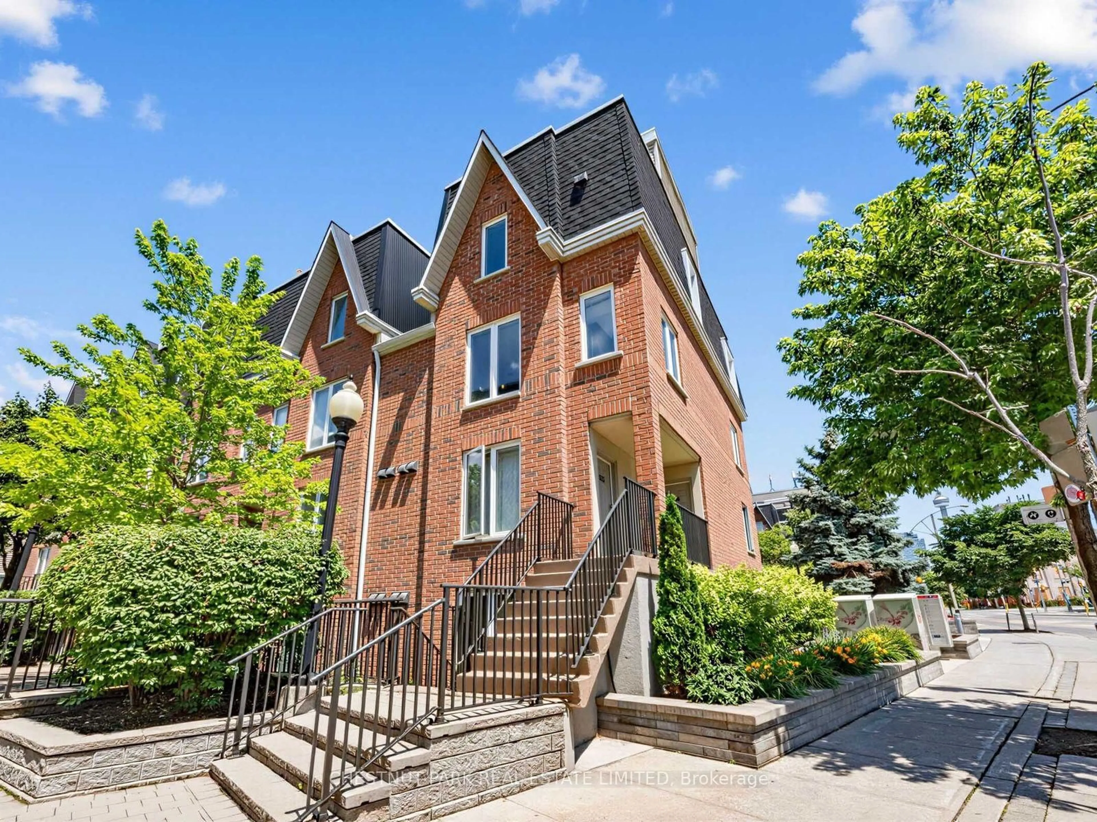 Home with brick exterior material, street for 26 Douro St #333, Toronto Ontario M6K 3M4