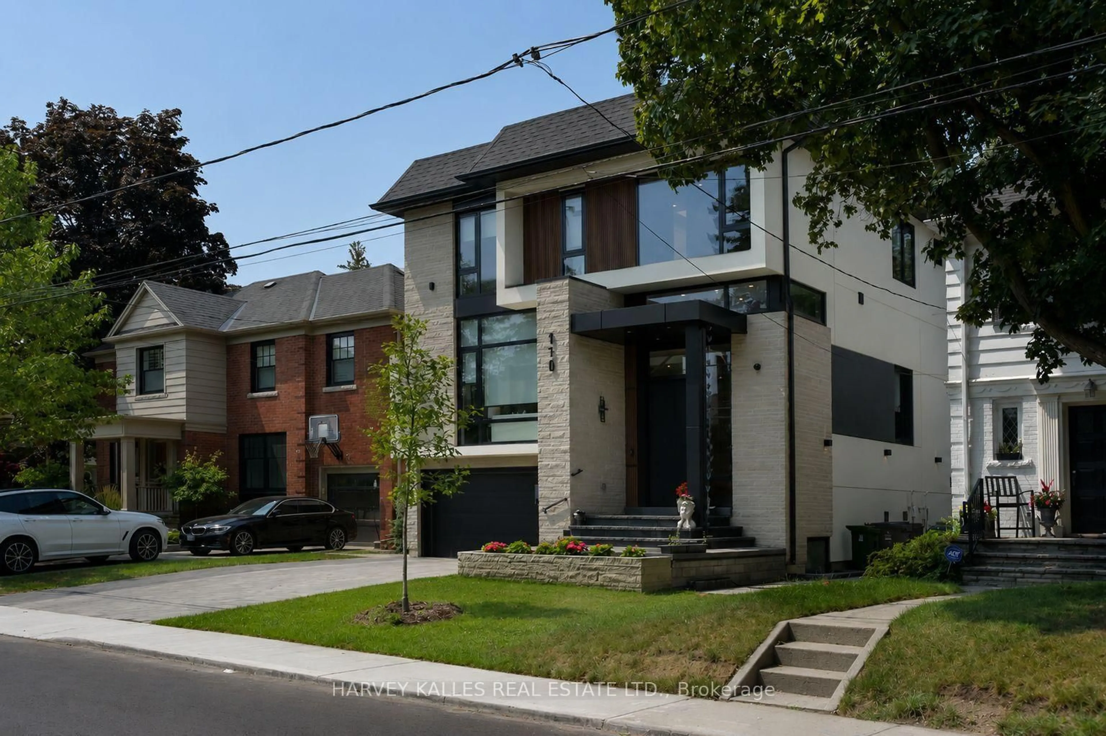 Home with brick exterior material, street for 110 Mona Dr, Toronto Ontario M5N 2R4