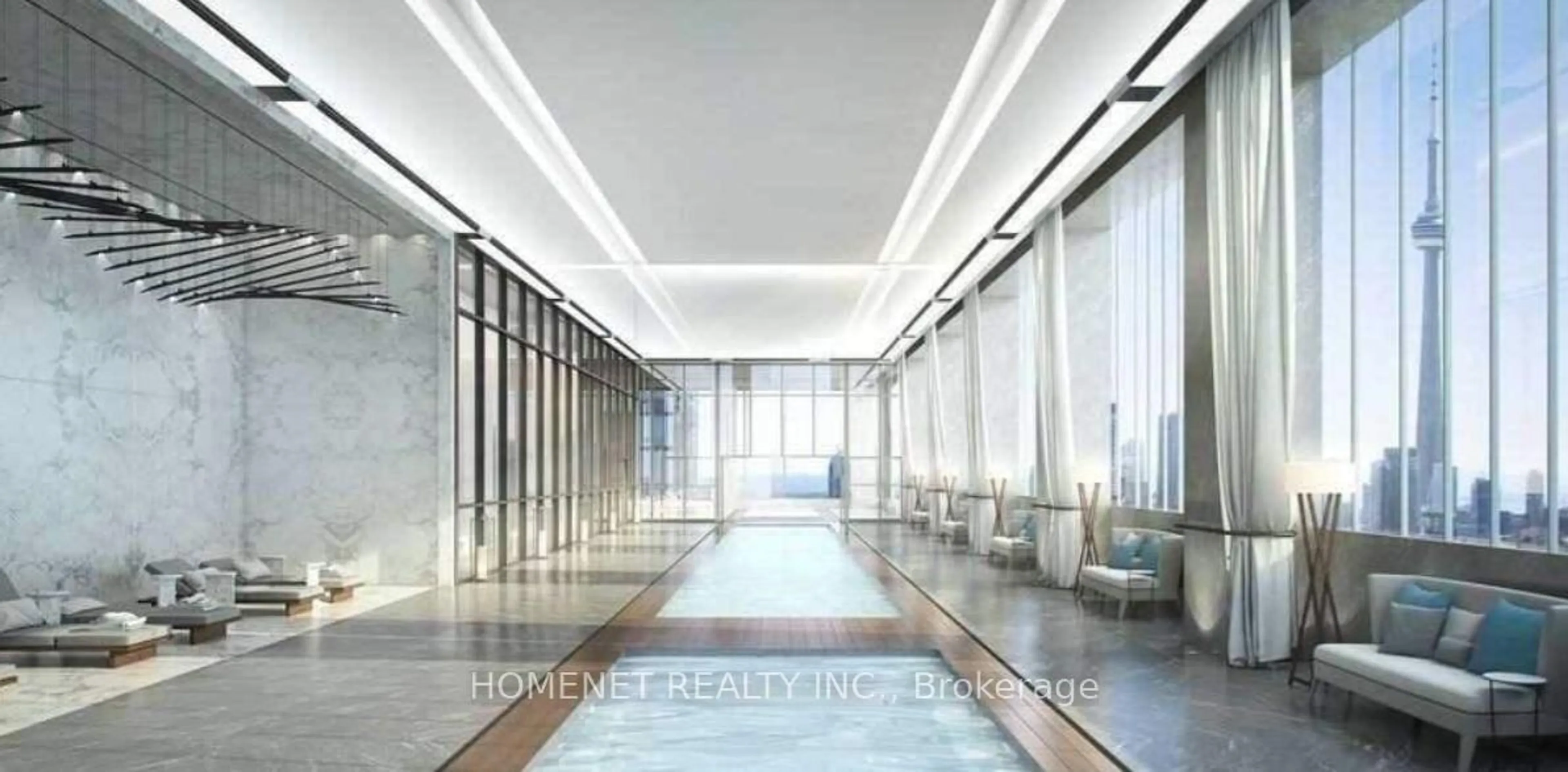 Indoor foyer for 488 University Ave #5101, Toronto Ontario M5G 0C1