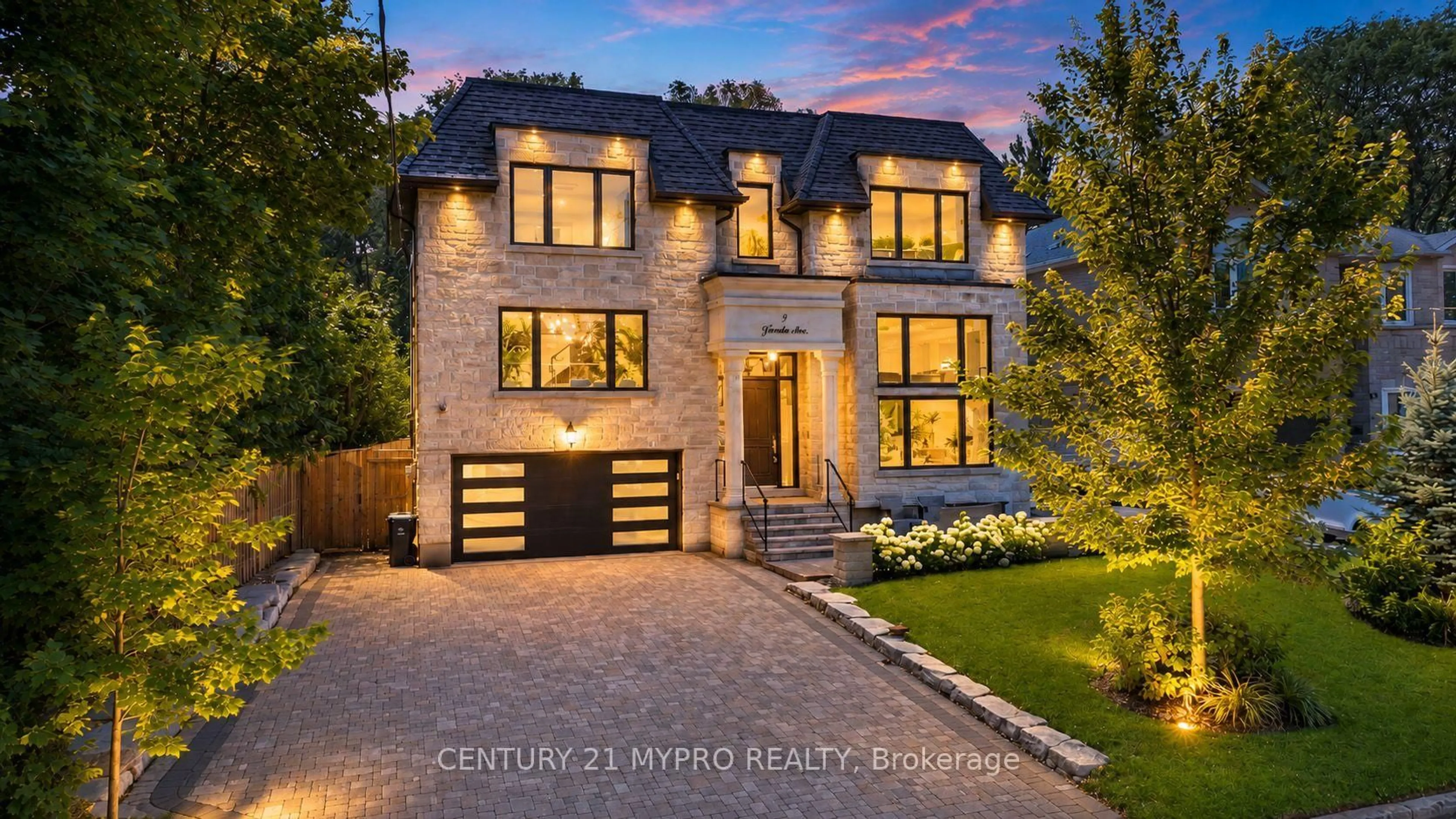 Home with brick exterior material, street for 5 Glenelia Ave, Toronto Ontario M2M 2K6