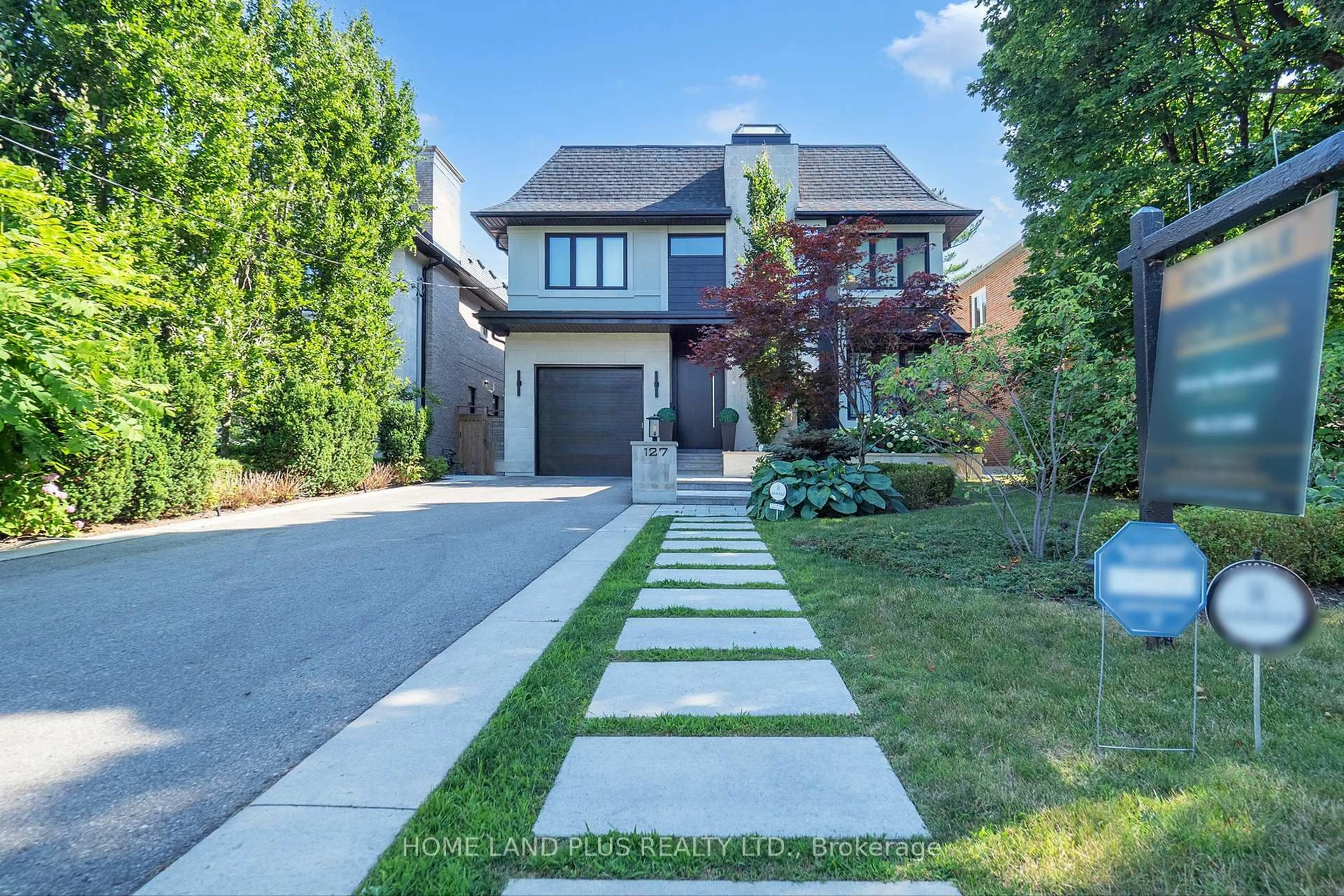 Home with brick exterior material, street for 127 Ridley Blvd, Toronto Ontario M5M 3L8