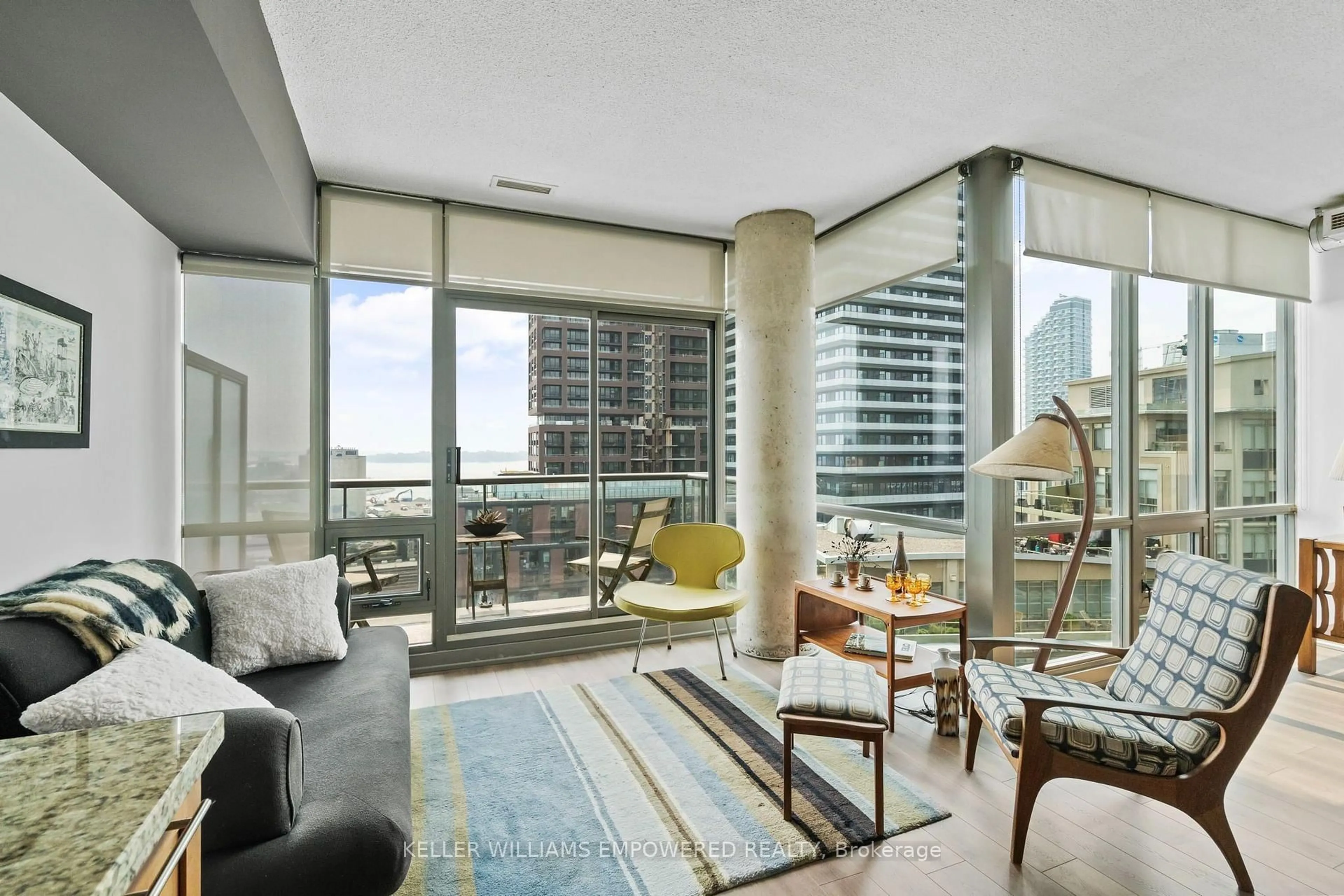 Living room with furniture, unknown for 33 Mill St #1206, Toronto Ontario M5A 3R3