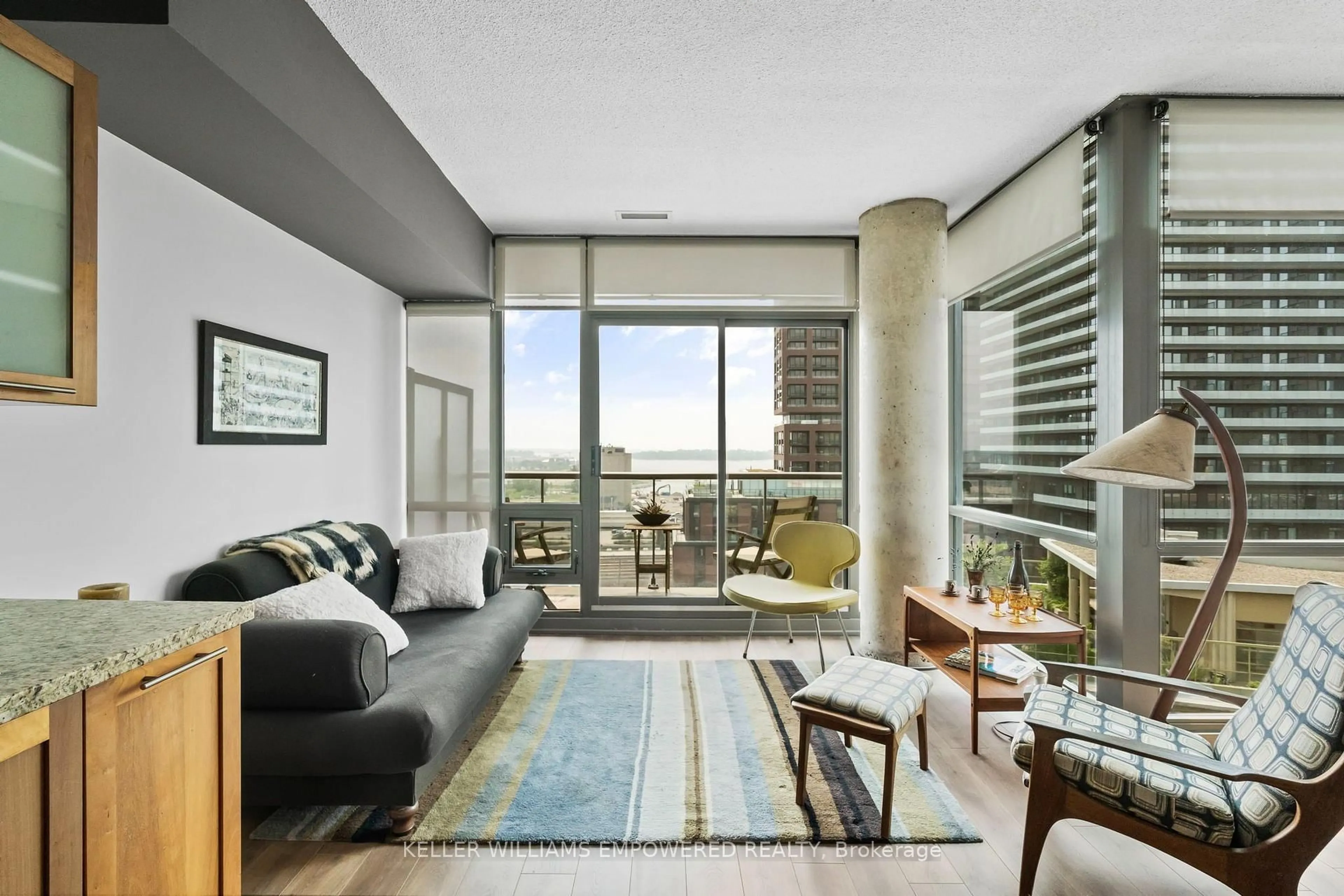 Living room with furniture, unknown for 33 Mill St #1206, Toronto Ontario M5A 3R3