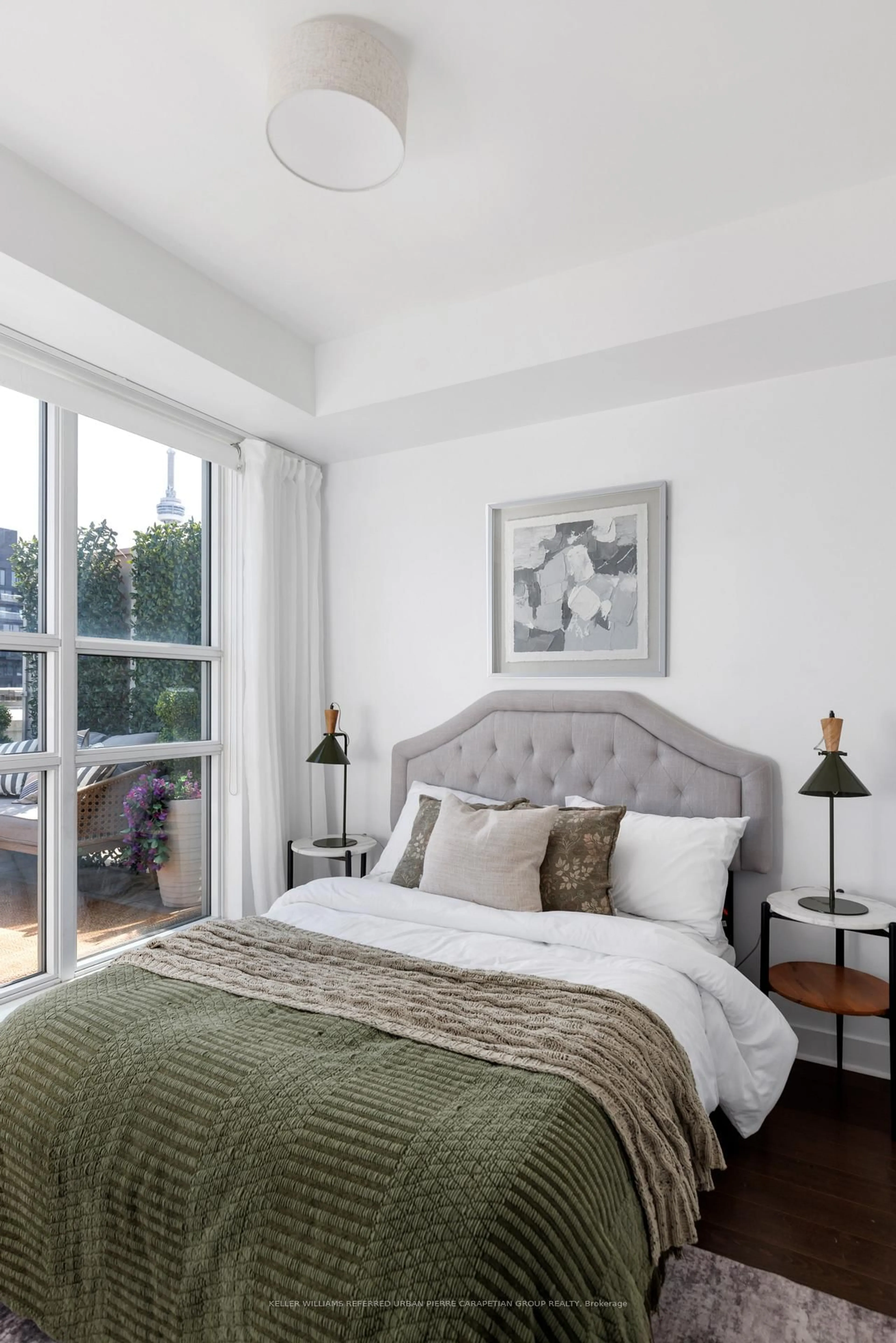 Bedroom with bed, unknown for 156 Portland St #610, Toronto Ontario M5V 0G1