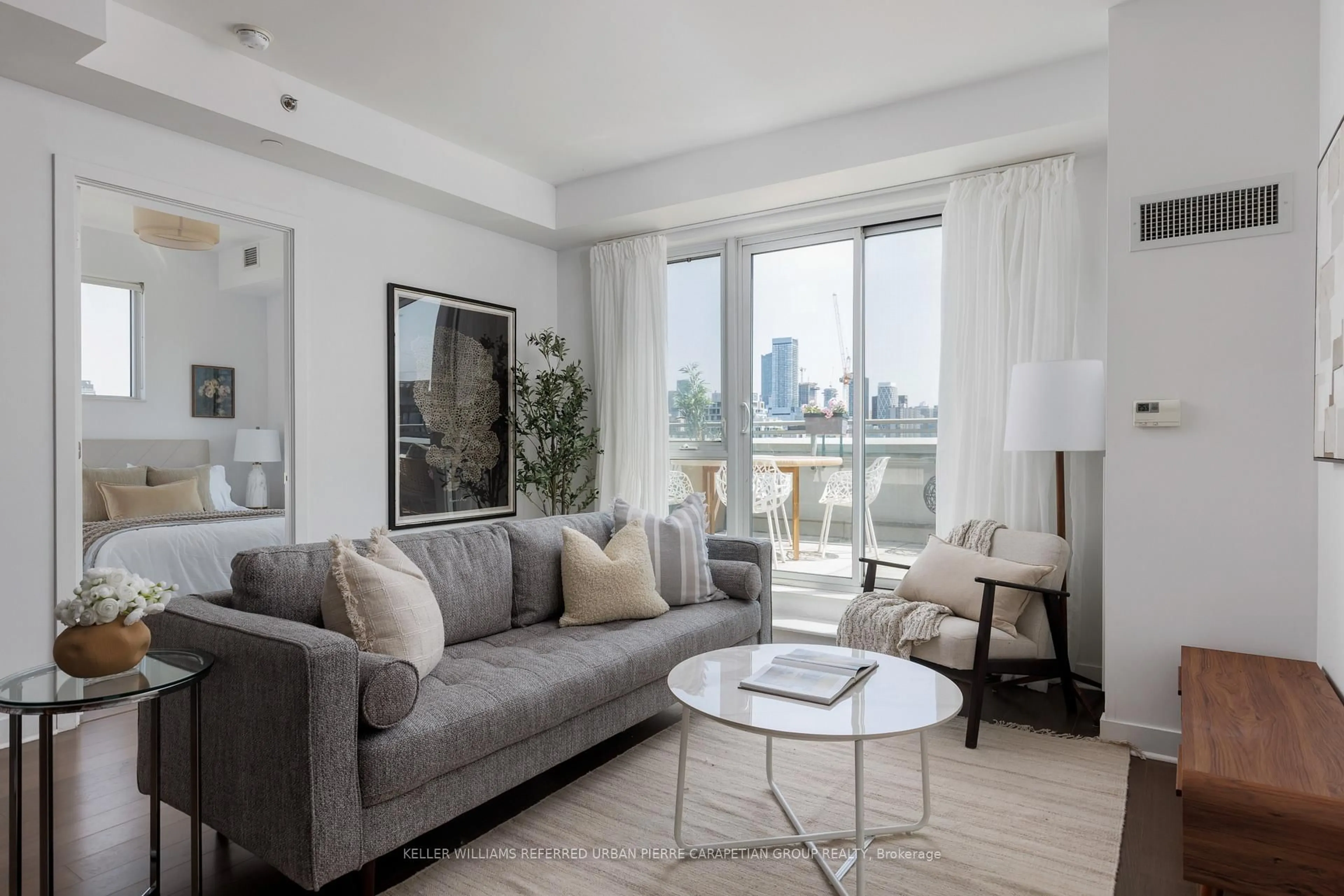 Living room with furniture, unknown for 156 Portland St #610, Toronto Ontario M5V 0G1