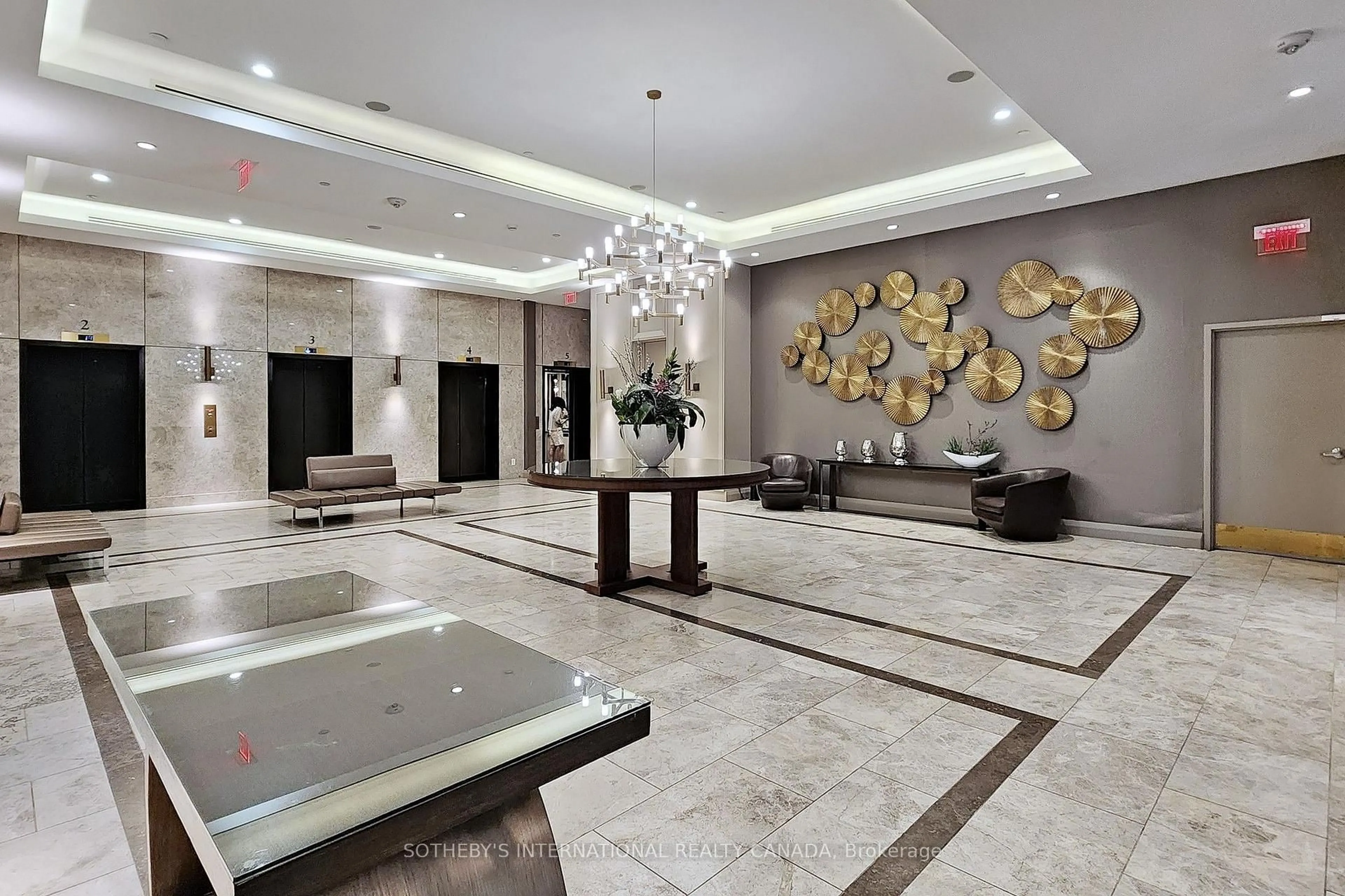Lobby for 155 Yorkville Ave #917, Toronto Ontario M5R 0B4