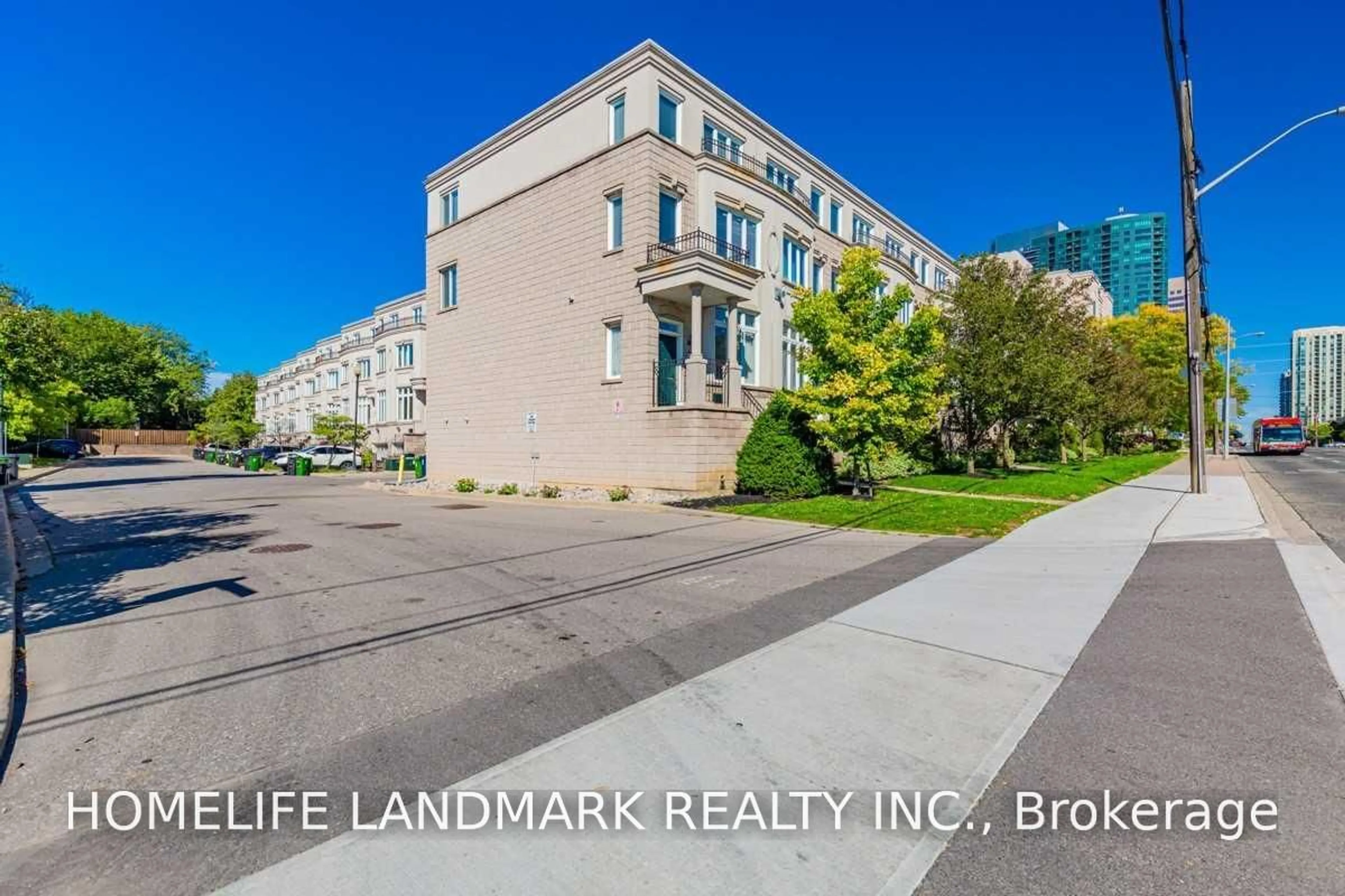 A pic from outside/outdoor area/front of a property/back of a property/a pic from drone, unknown for 66K Finch Ave, Toronto Ontario M2N 2H4