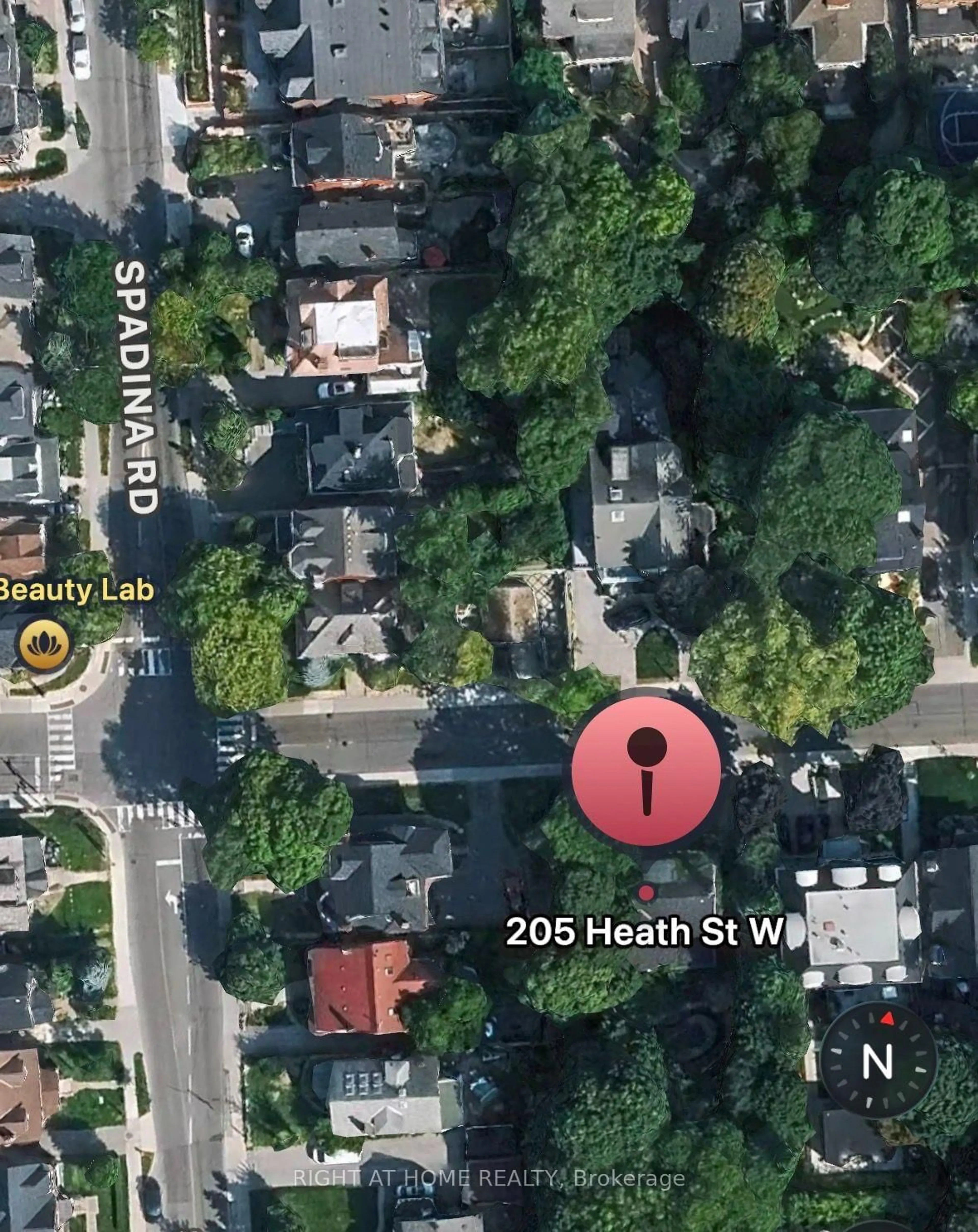 A pic from outside/outdoor area/front of a property/back of a property/a pic from drone, street for 205 Heath St, Toronto Ontario M4V 1V3