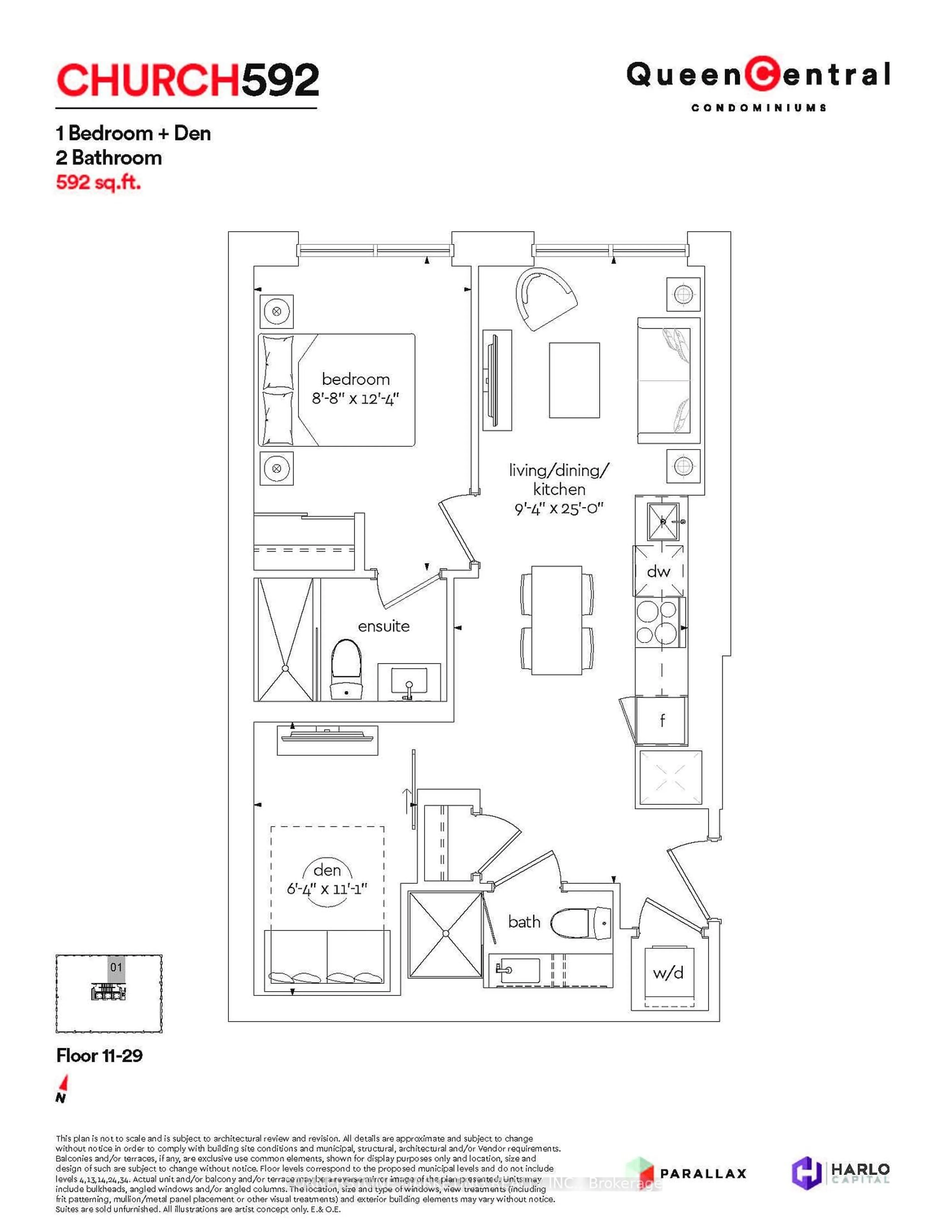 Floor plan for 100 Queen St #2301, Toronto Ontario M5C 0B5