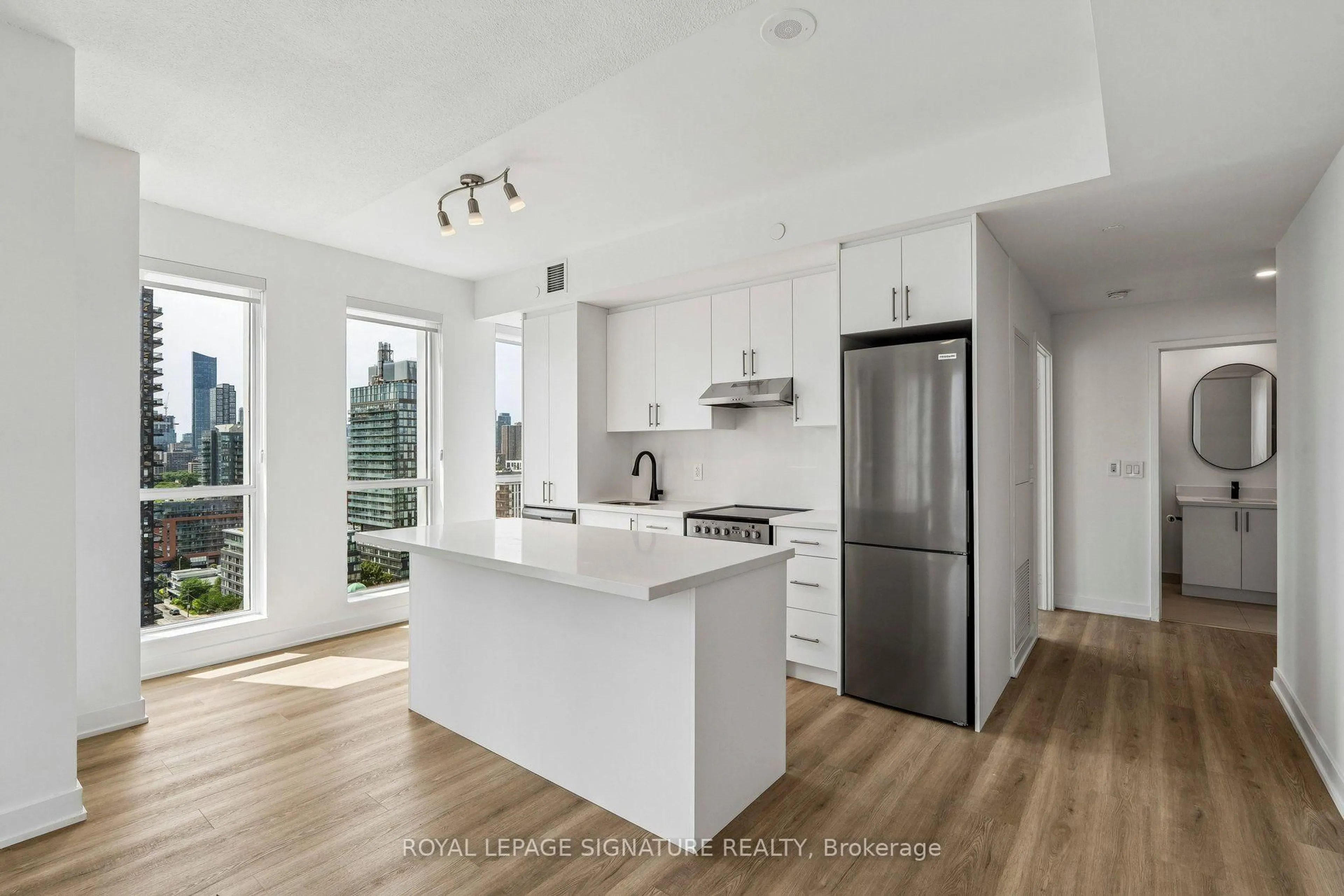 Open concept kitchen, unknown for 170 Sumach St #1806, Toronto Ontario M5A 0C3