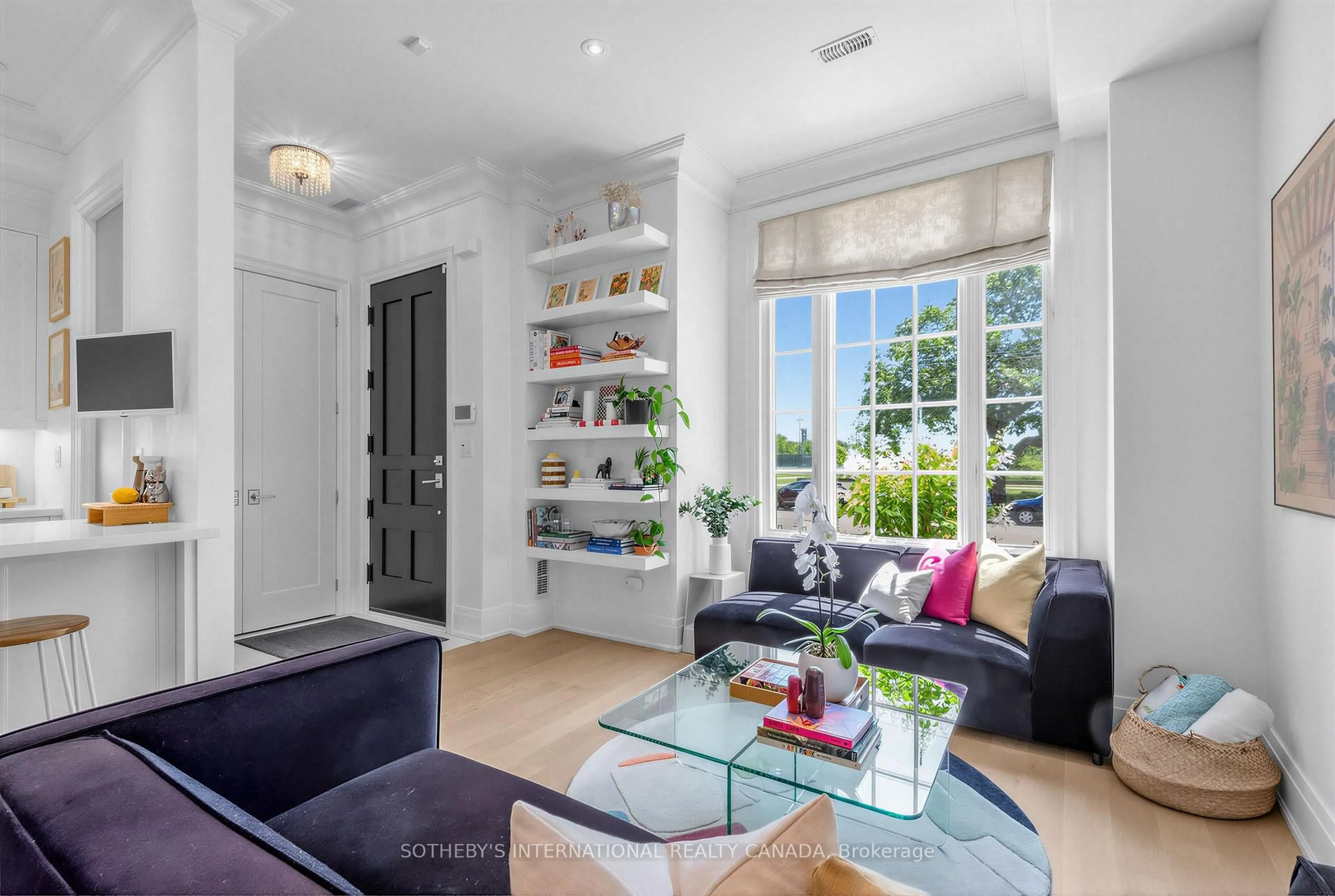 Living room with furniture, unknown for 288 St Clair Ave #TH1, Toronto Ontario M4V 1S3