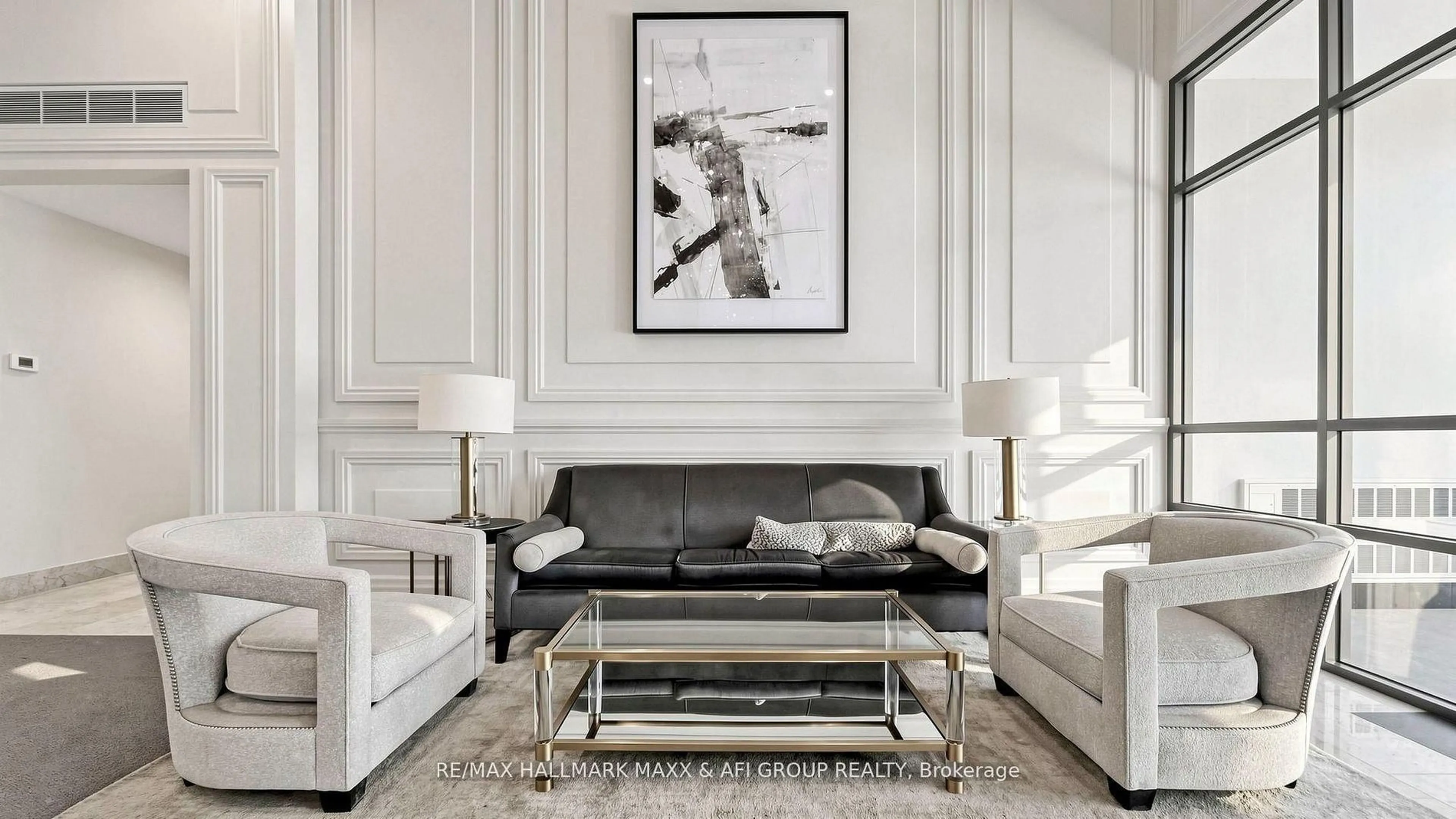 Living room with furniture, unknown for 35 Hollywood Ave #1122, Toronto Ontario M2N 0A9