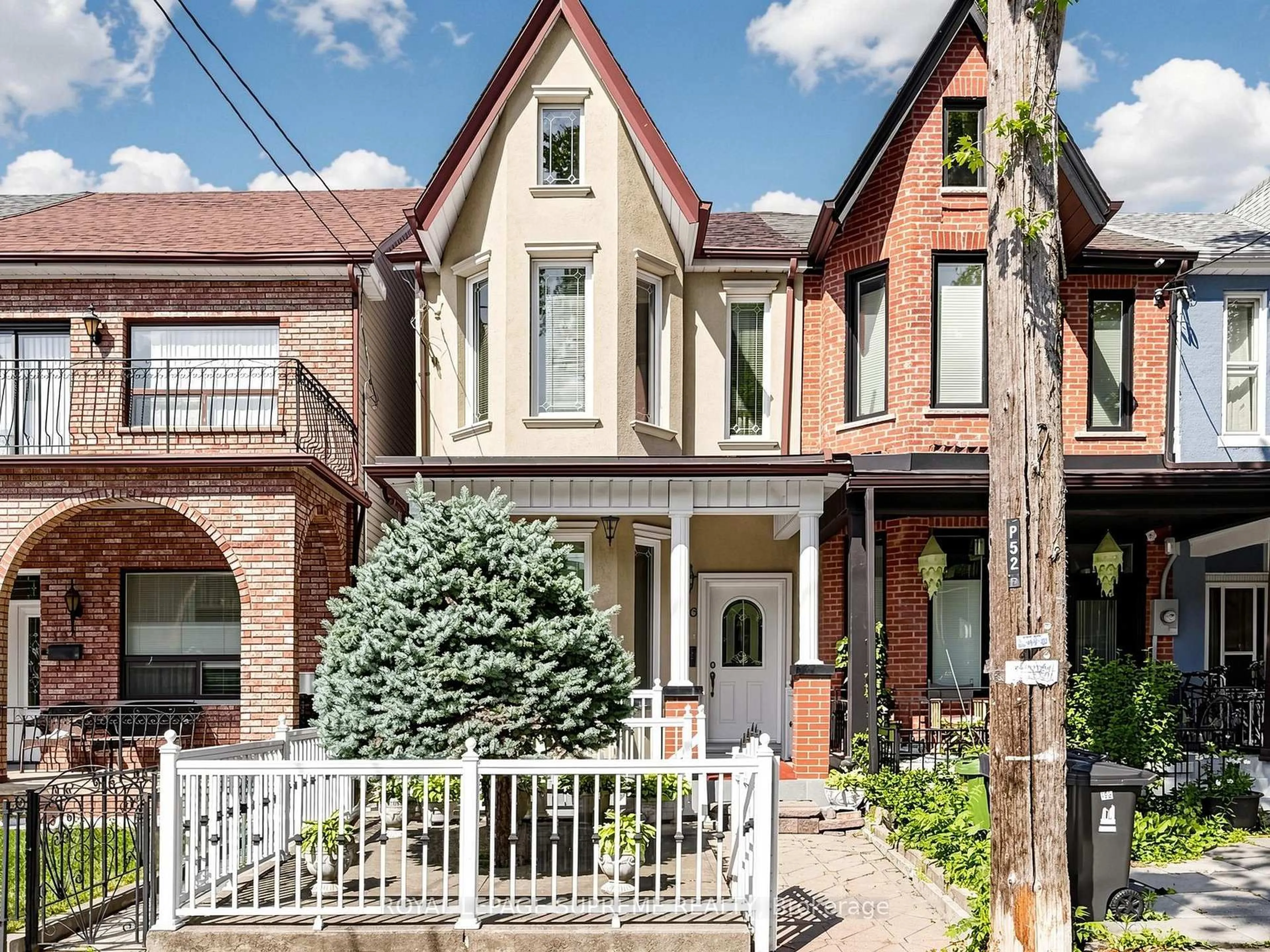 Home with brick exterior material, street for 196 Palmerston Ave, Toronto Ontario M6J 2J4