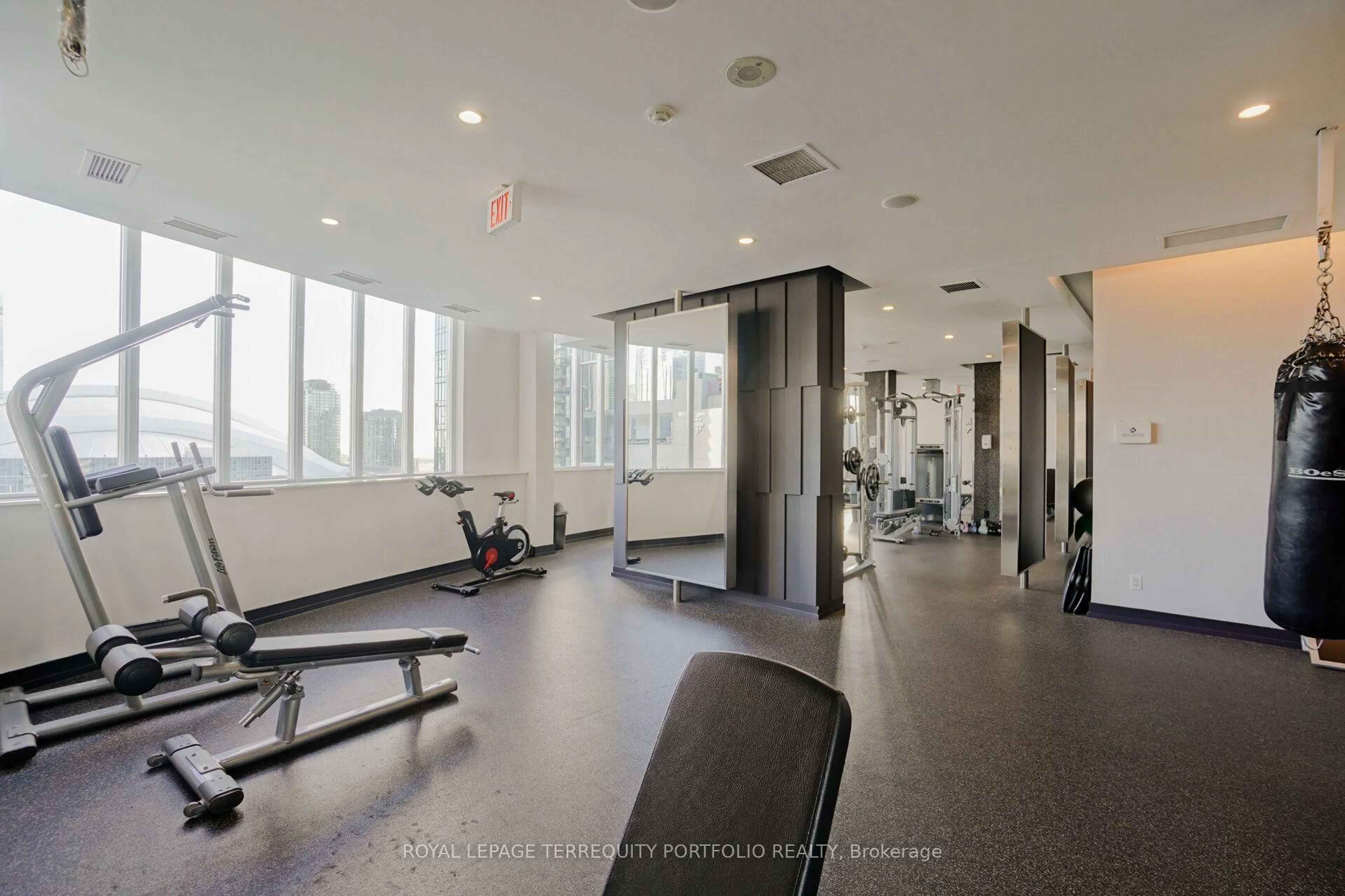 Gym or fitness room for 250 Wellington St #635, Toronto Ontario M5V 3P6