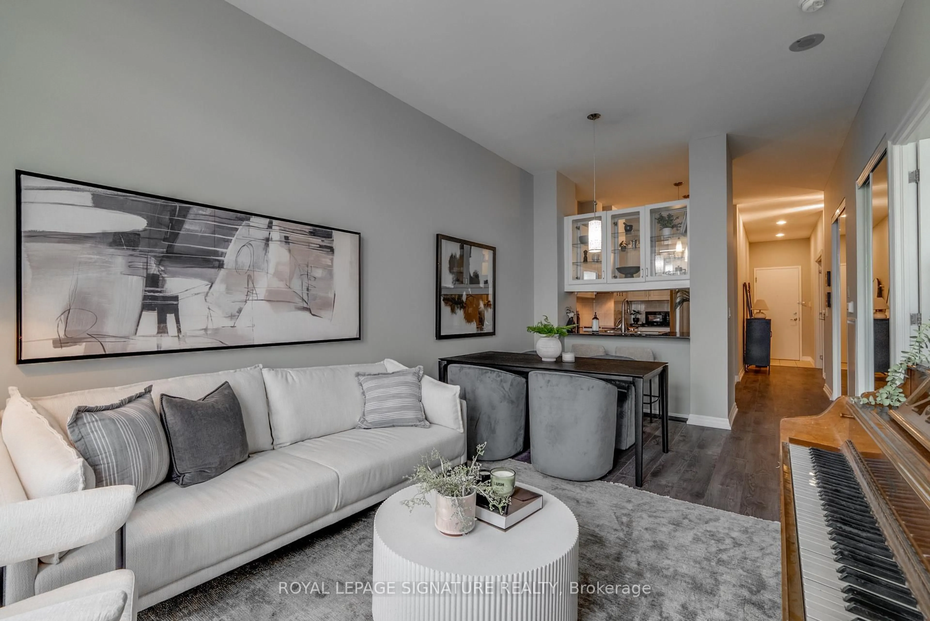 Living room with furniture, unknown for 797 Don Mills Rd #904, Toronto Ontario M3C 1V1
