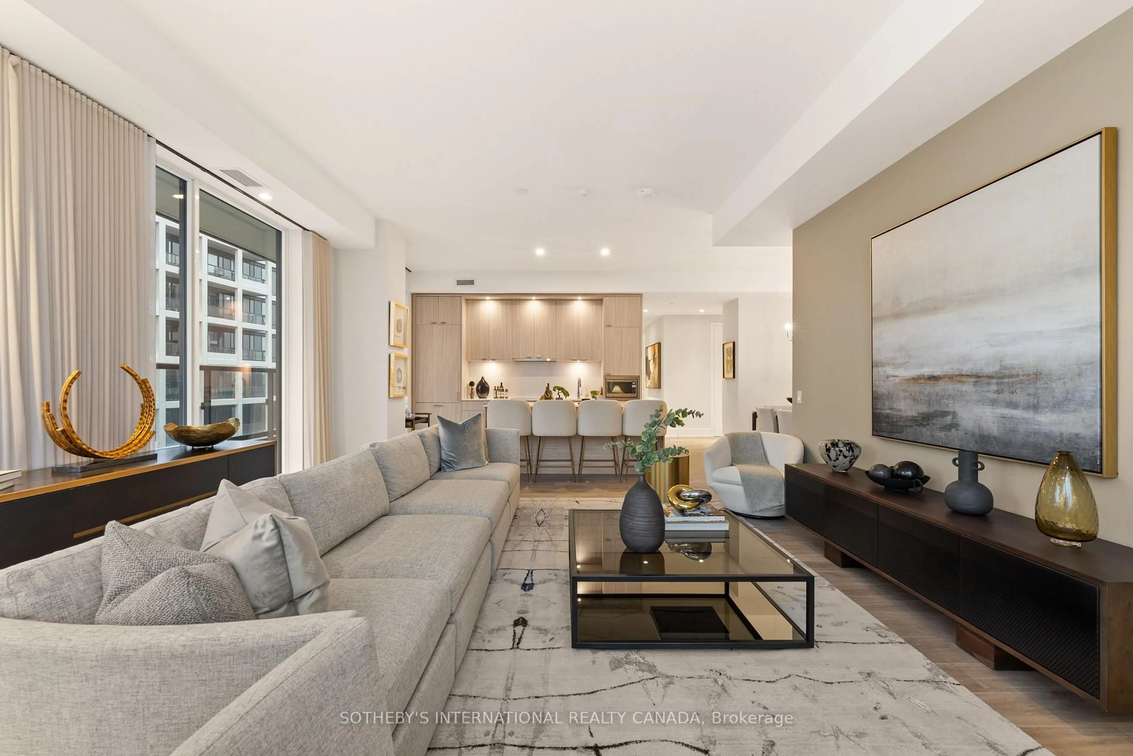 Living room with furniture, unknown for 115 Denison Ave #1013, Toronto Ontario M5T 0E6