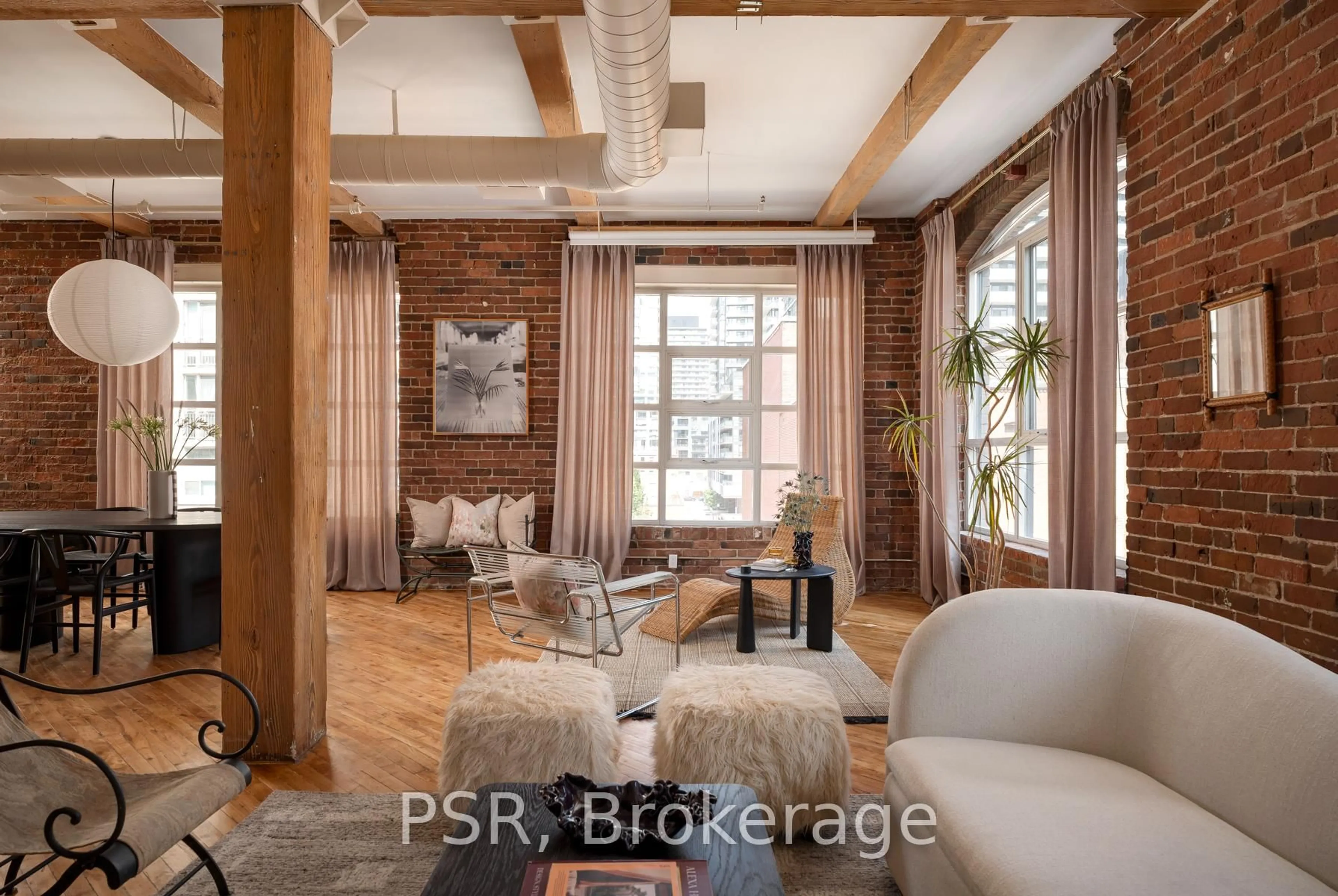 Living room with furniture, unknown for 90 Sherbourne St #407, Toronto Ontario M5A 2R1
