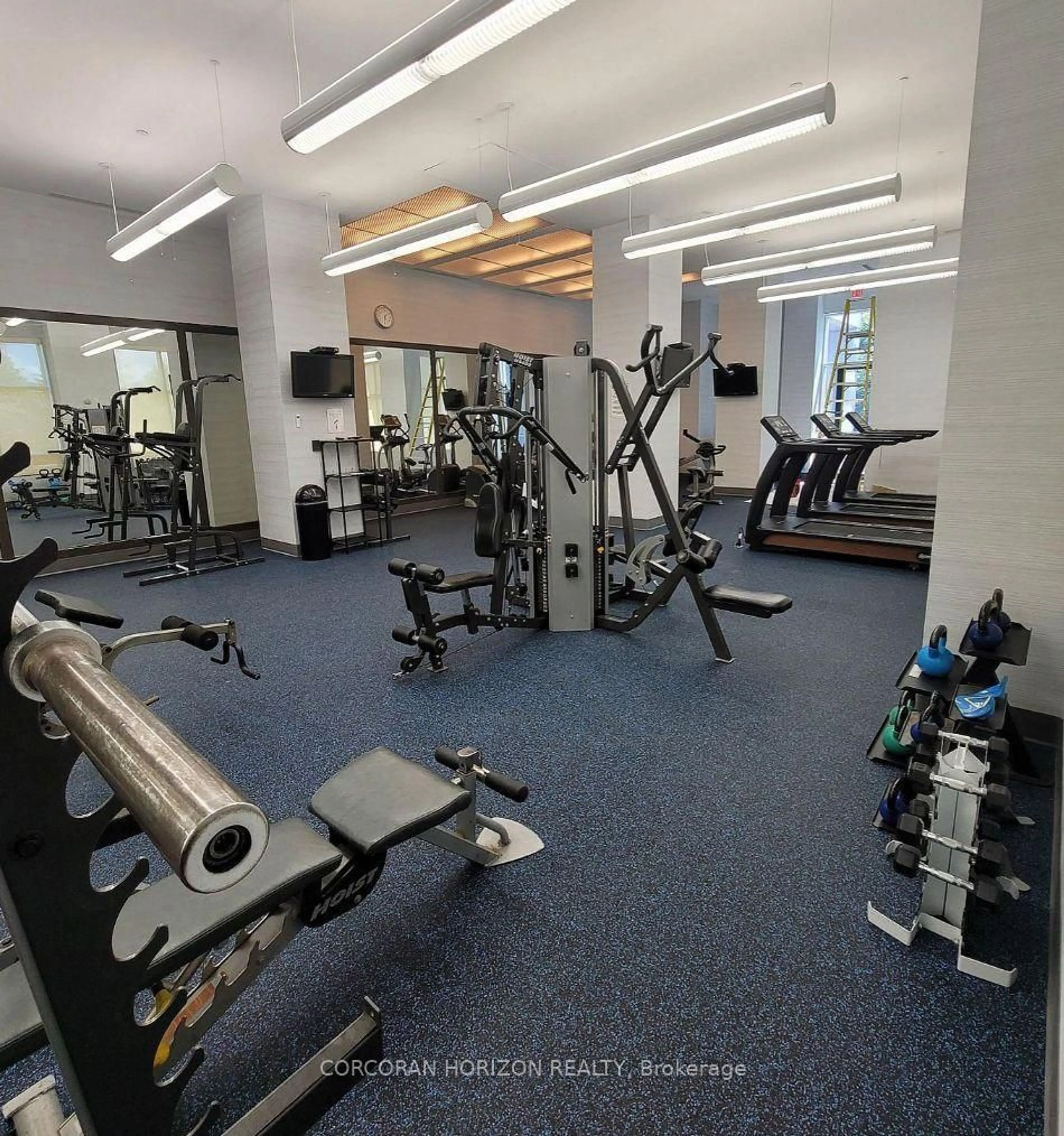 Gym or fitness room for 181 Wynford Dr #2509, Toronto Ontario M3C 0C6