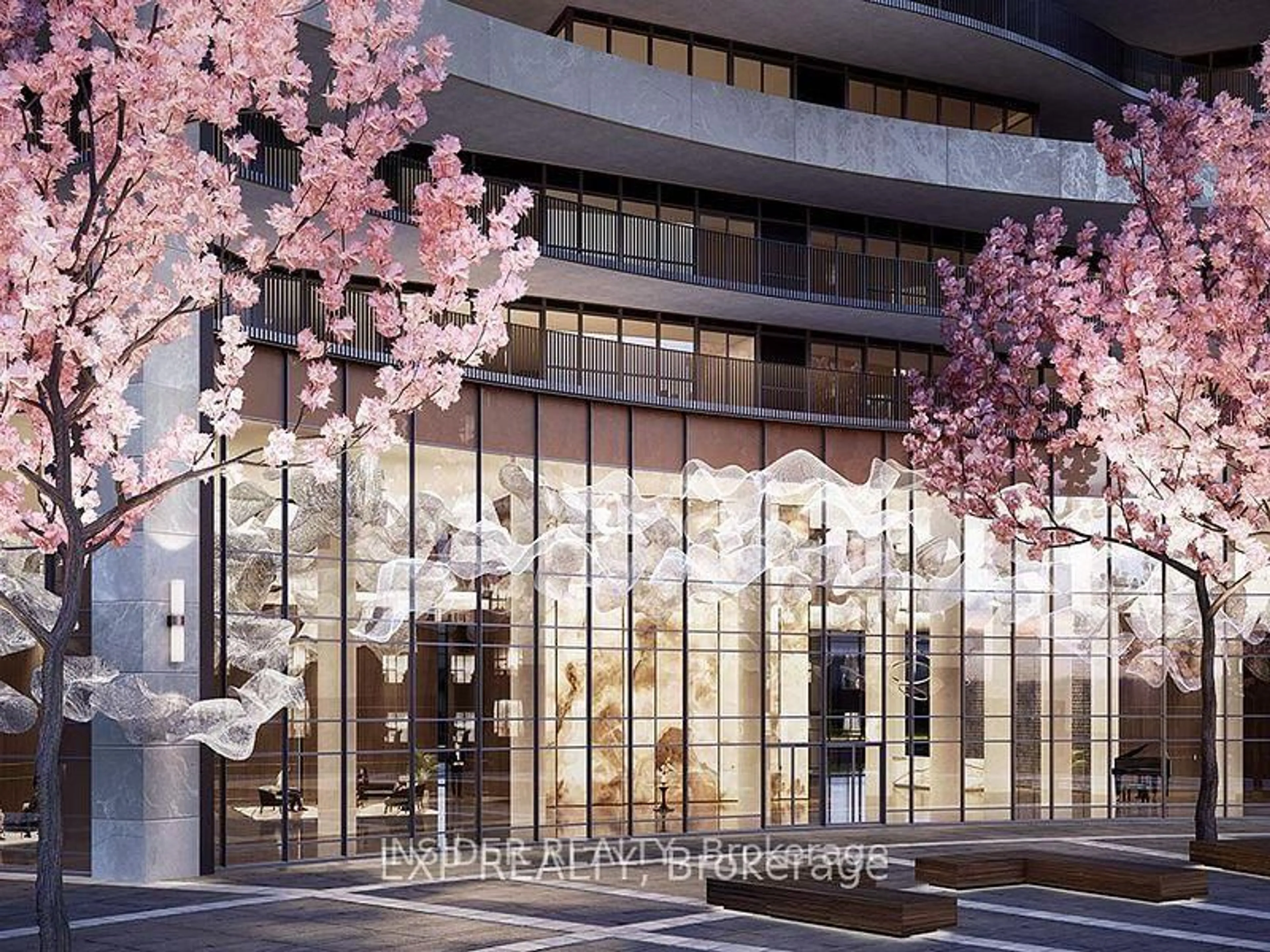 Indoor foyer for 75 Billes Hts #321, Toronto Ontario M2K 0J8