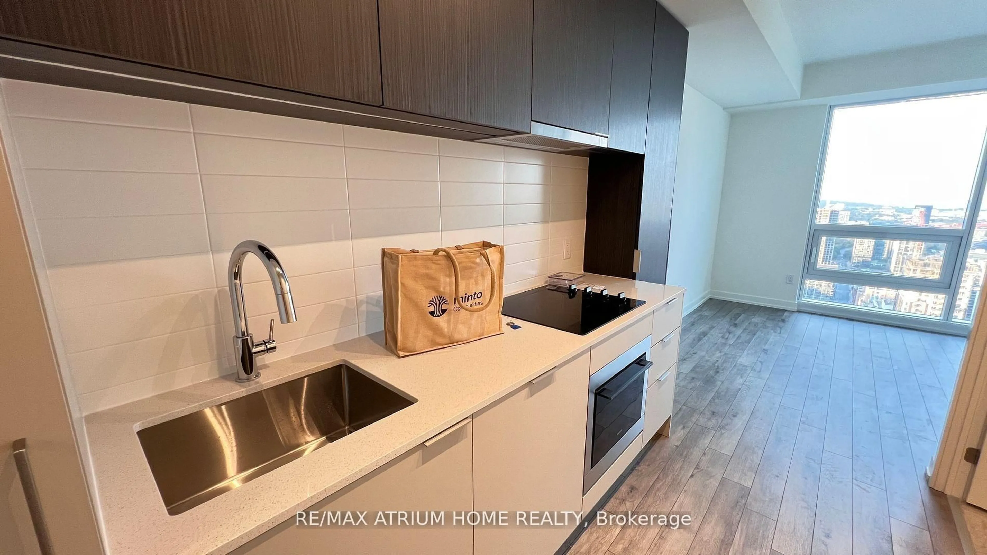 Standard kitchen, unknown for 89 Church St #4705, Toronto Ontario M5C 0B7