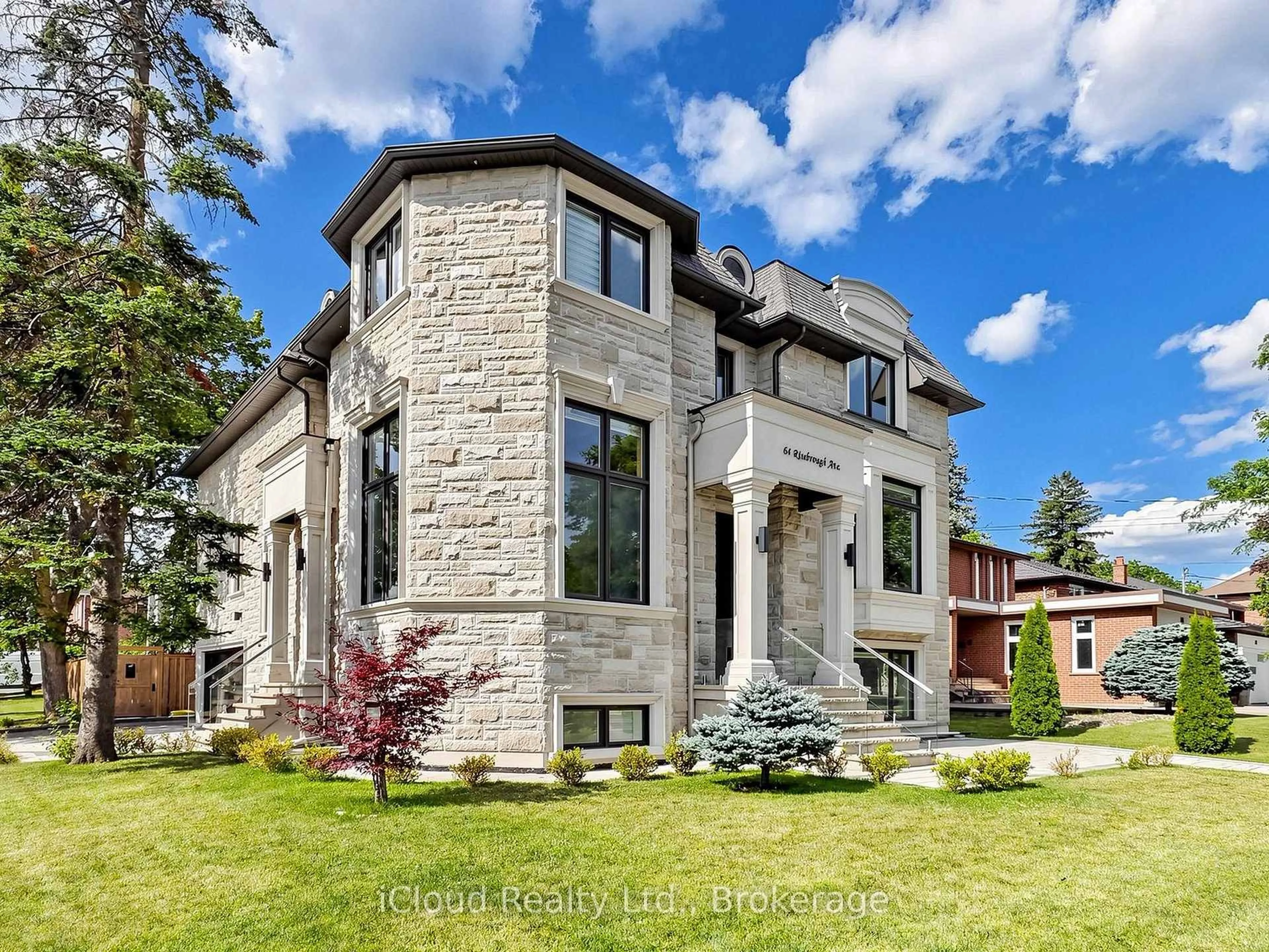 Home with brick exterior material, building for 64 Risebrough Ave, Toronto Ontario M2M 2E3