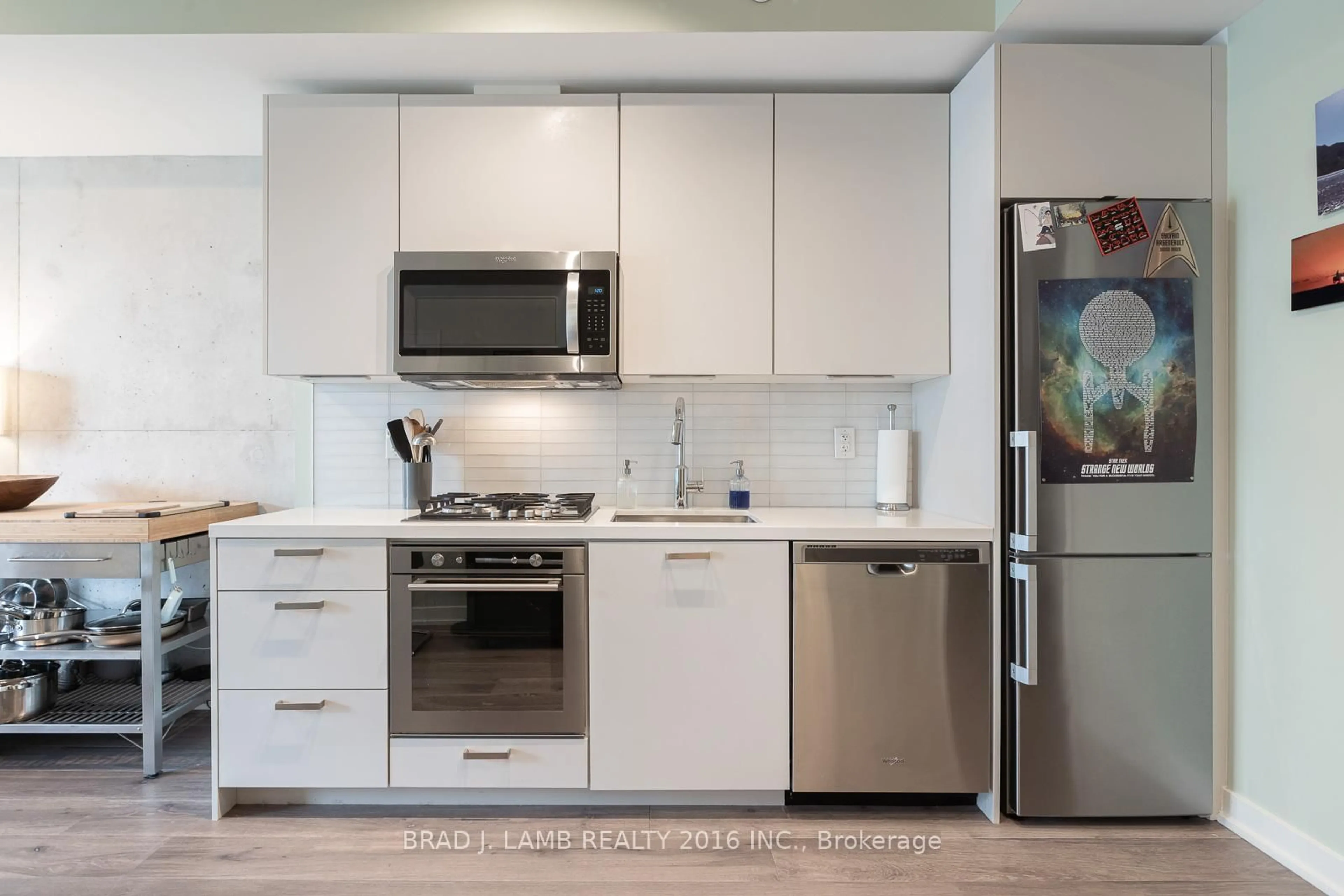 Standard kitchen, unknown for 55 Ontario St #607, Toronto Ontario M5A 0T8