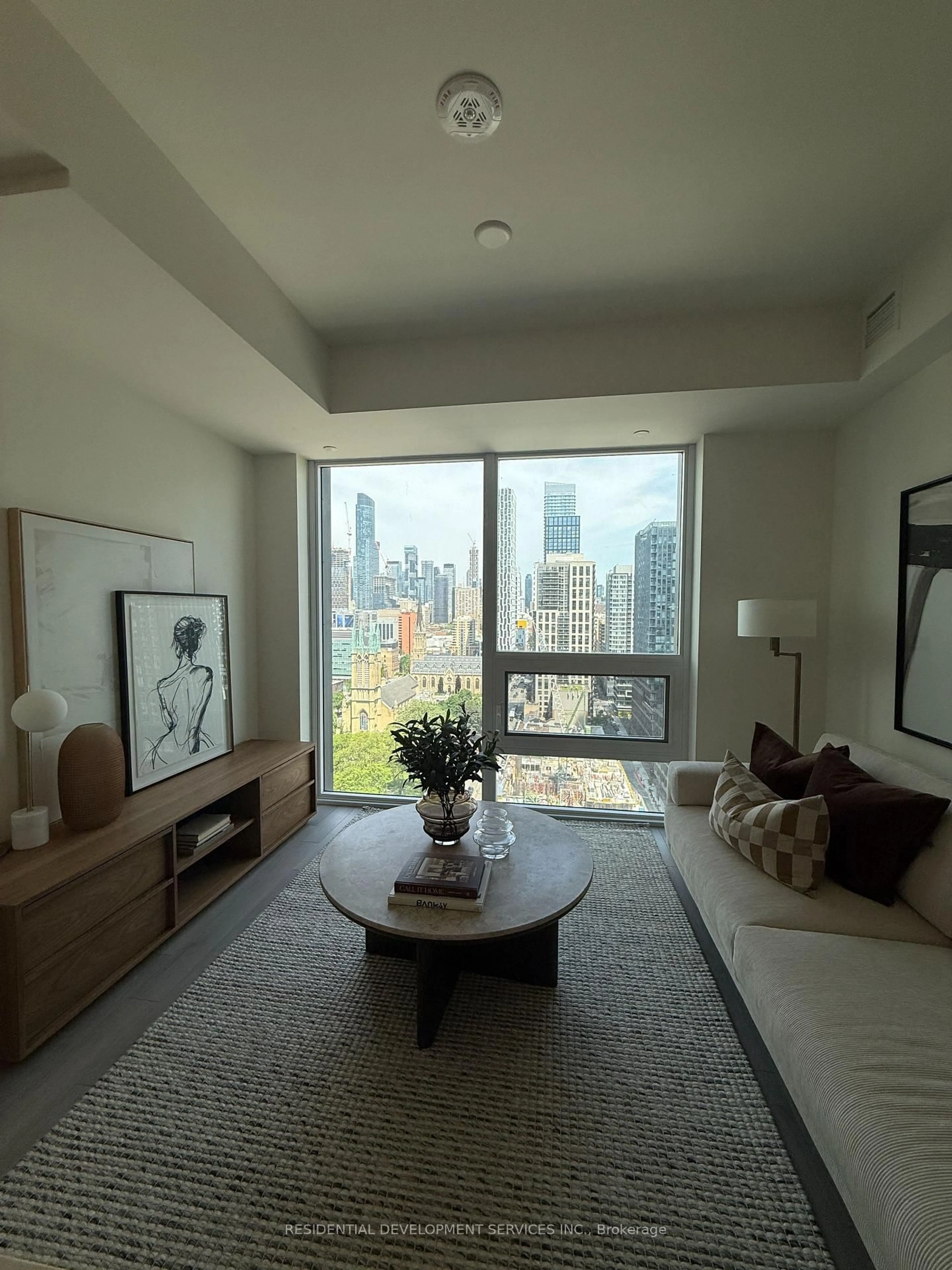 Living room with furniture, unknown for 89 Church St #2204, Toronto Ontario M5C 0B7