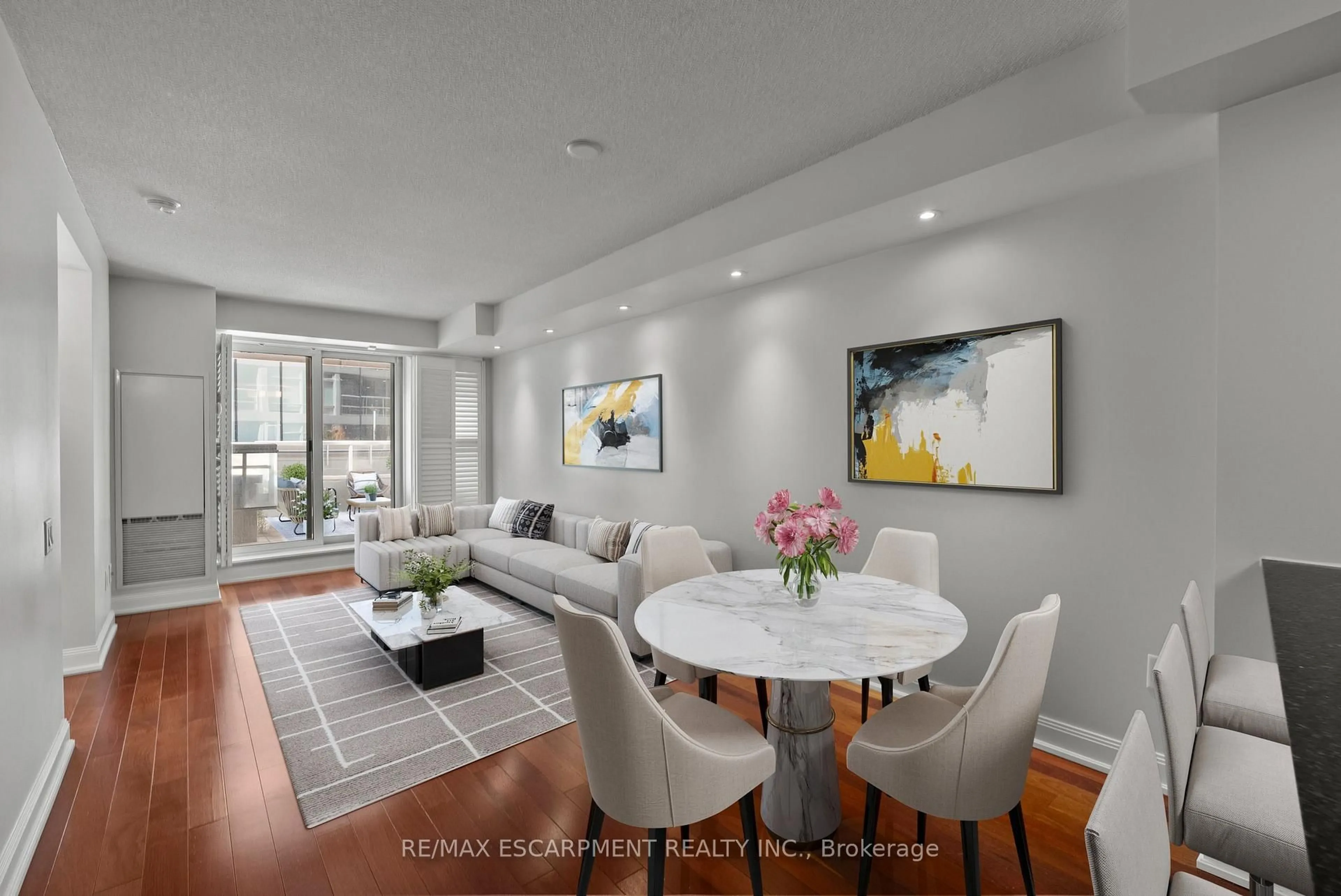 Living room with furniture, unknown for 2181 Yonge St #603, Toronto Ontario M4S 3H7