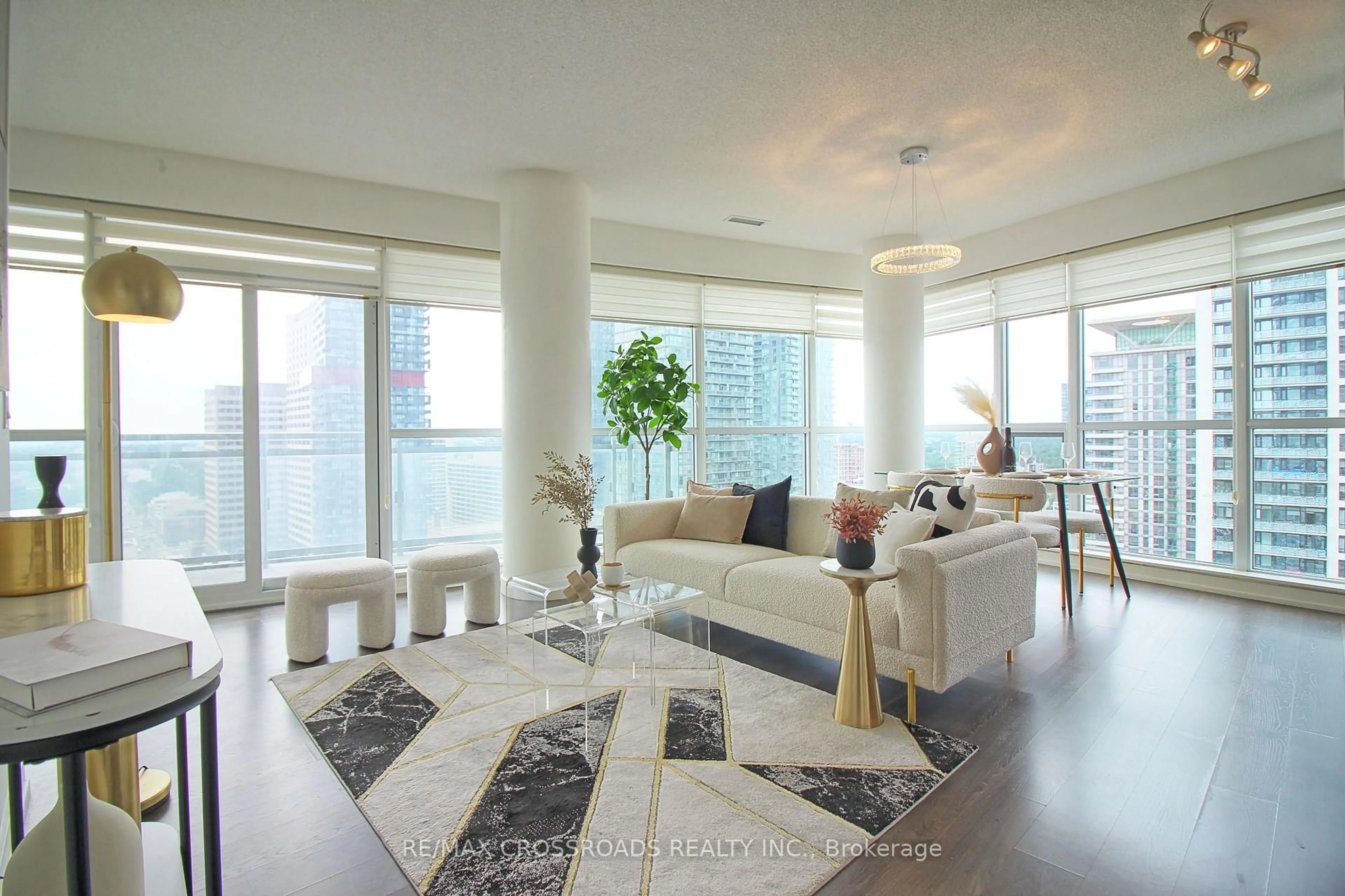 Living room with furniture, unknown for 89 Dunfield Ave #2202, Toronto Ontario M4S 0A4