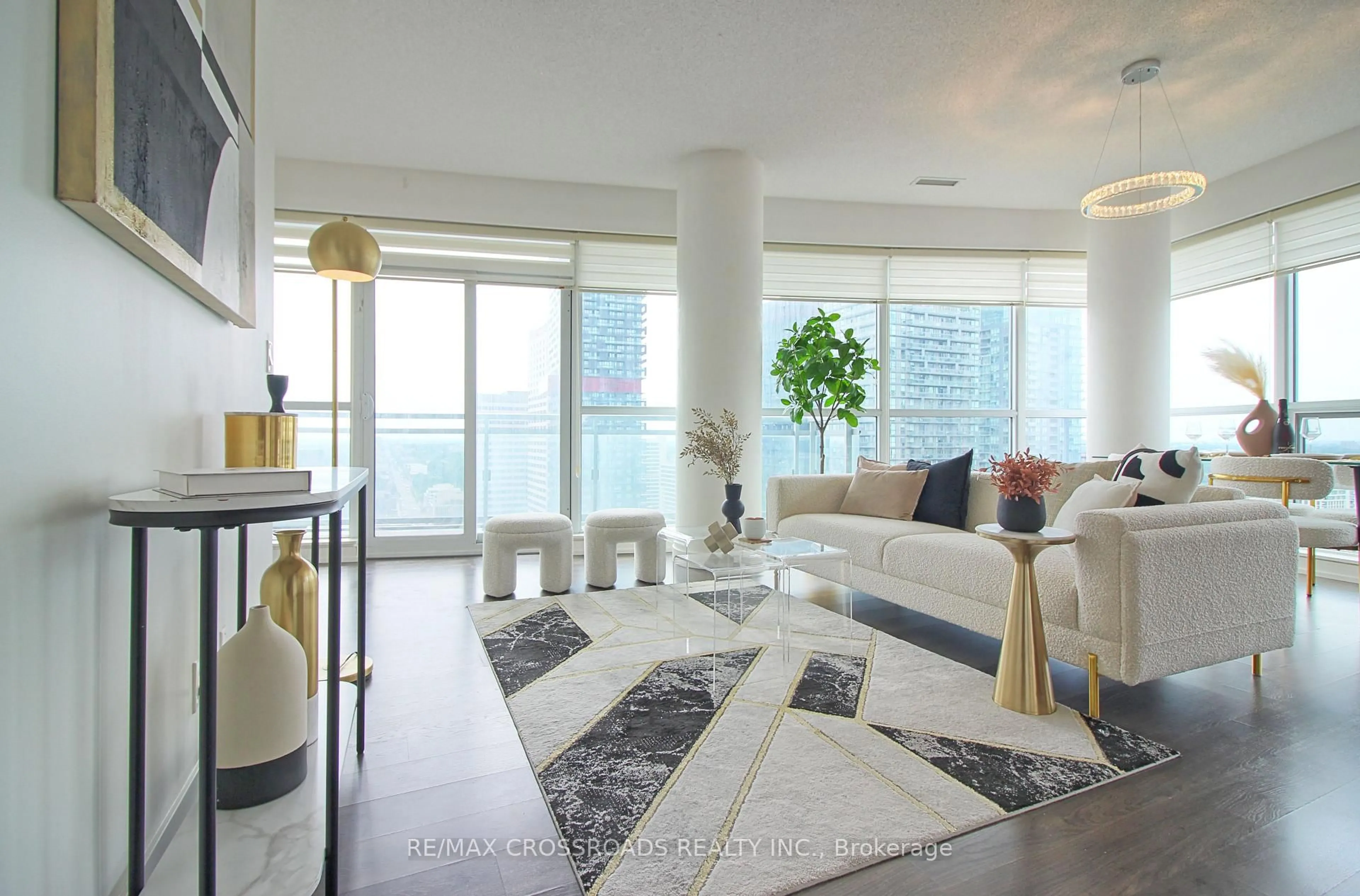 Living room with furniture, unknown for 89 Dunfield Ave #2202, Toronto Ontario M4S 0A4