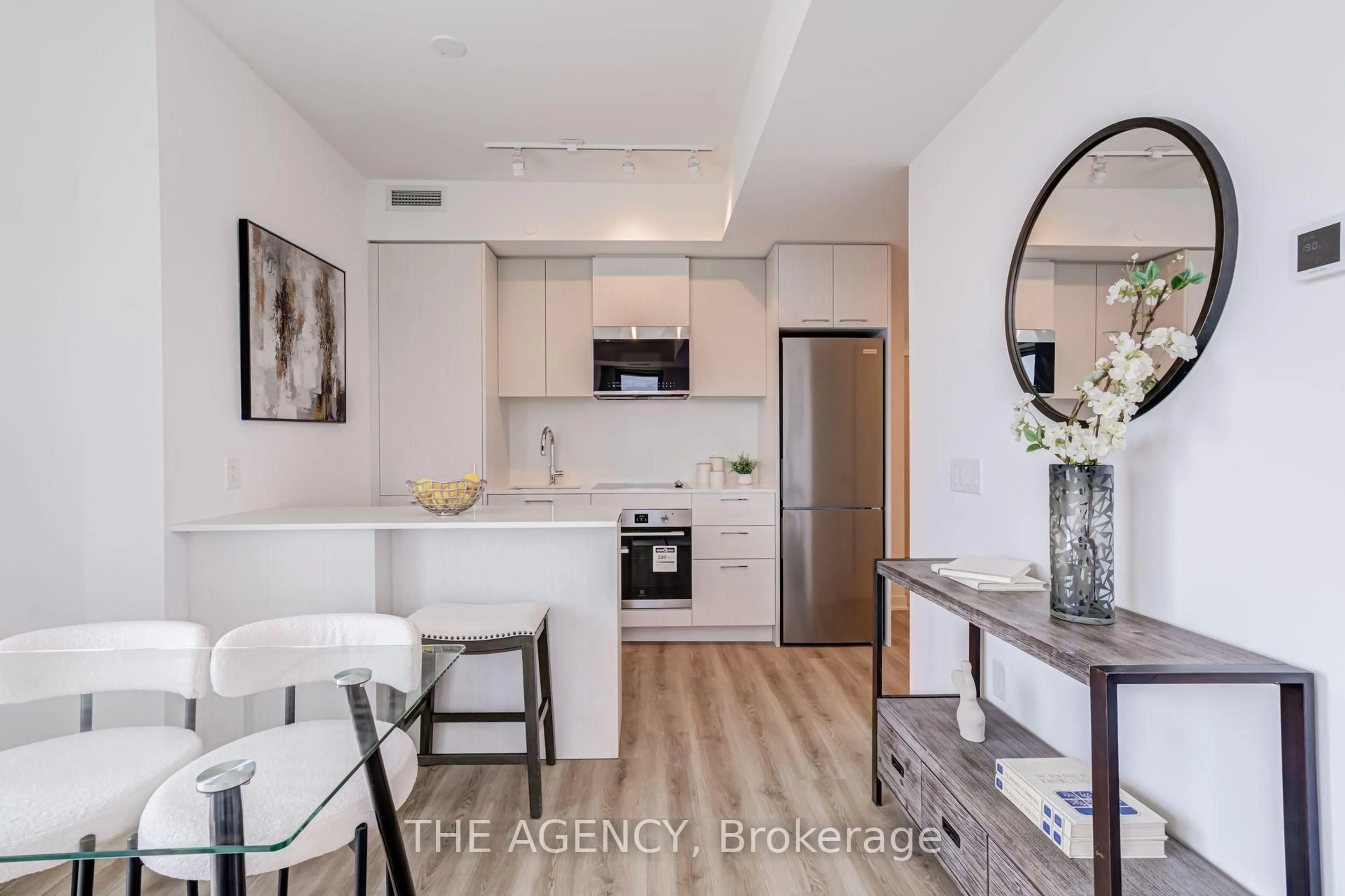 Open concept kitchen, unknown for 10 Oak St #2403, Toronto Ontario M5A 0Z1