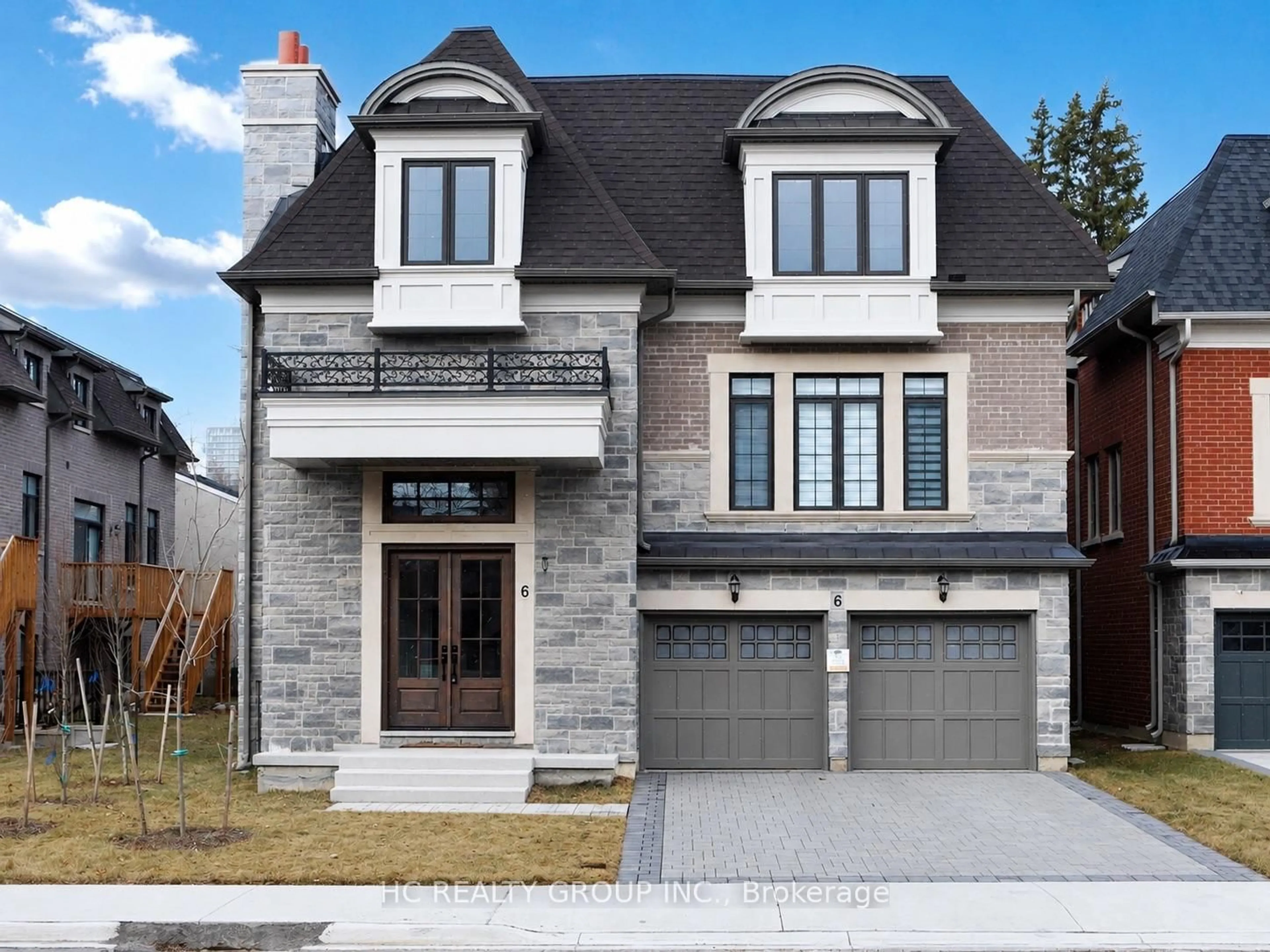 Home with brick exterior material, street for 6 Becky Cheung Crt, Toronto Ontario M2M 0B7