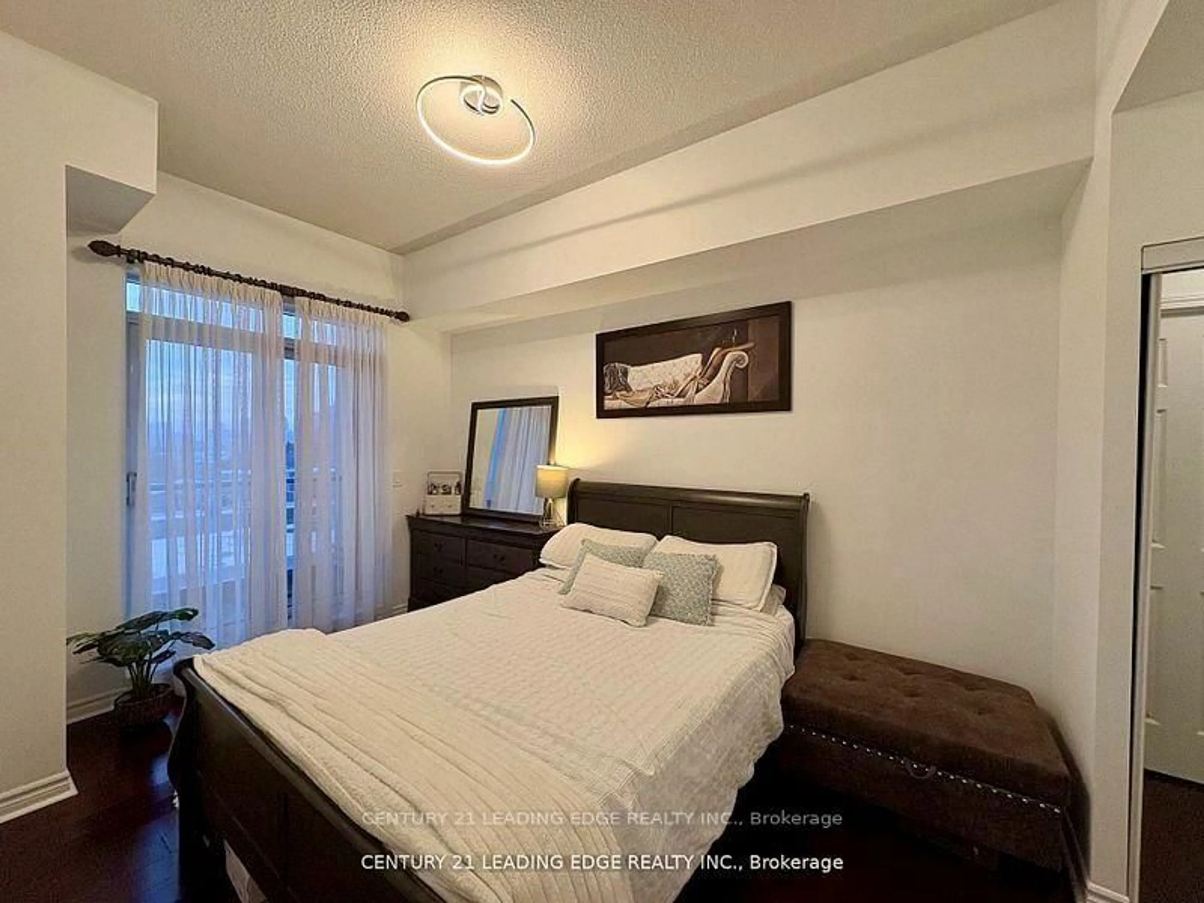 Bedroom with bed, unknown for 18 Kenaston Gdns #712, Toronto Ontario M2K 3C7