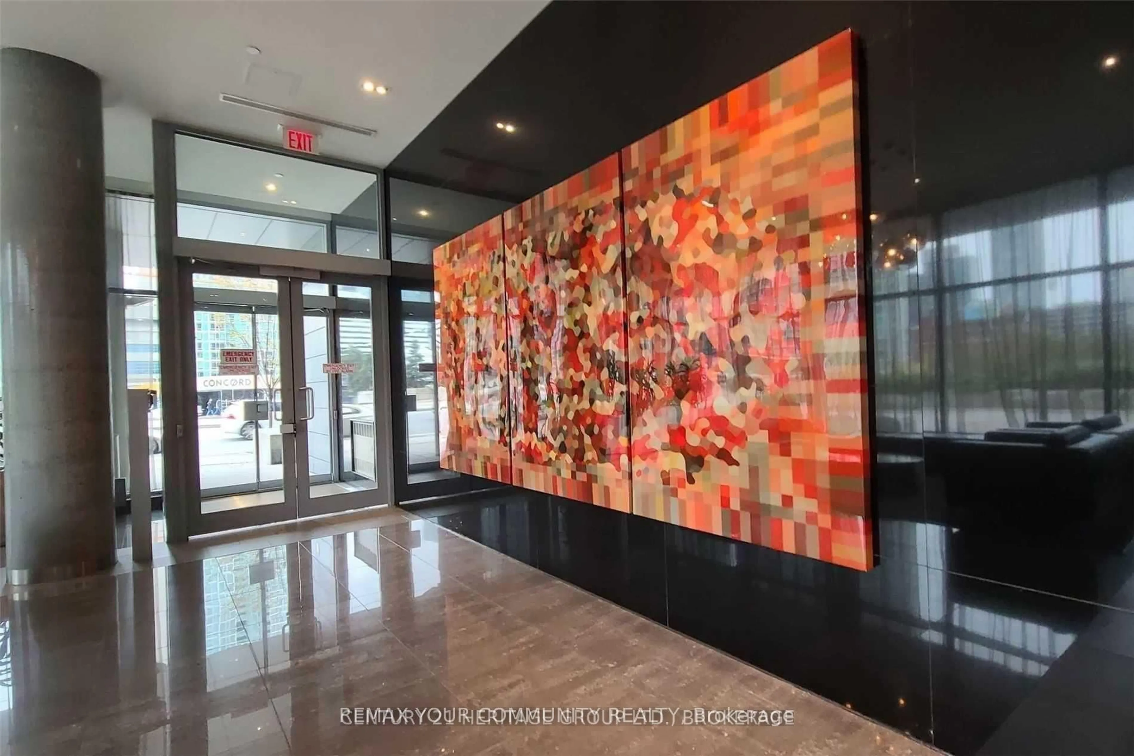 Lobby for 4k Spadina Ave #919, Toronto Ontario M5V 3Y9