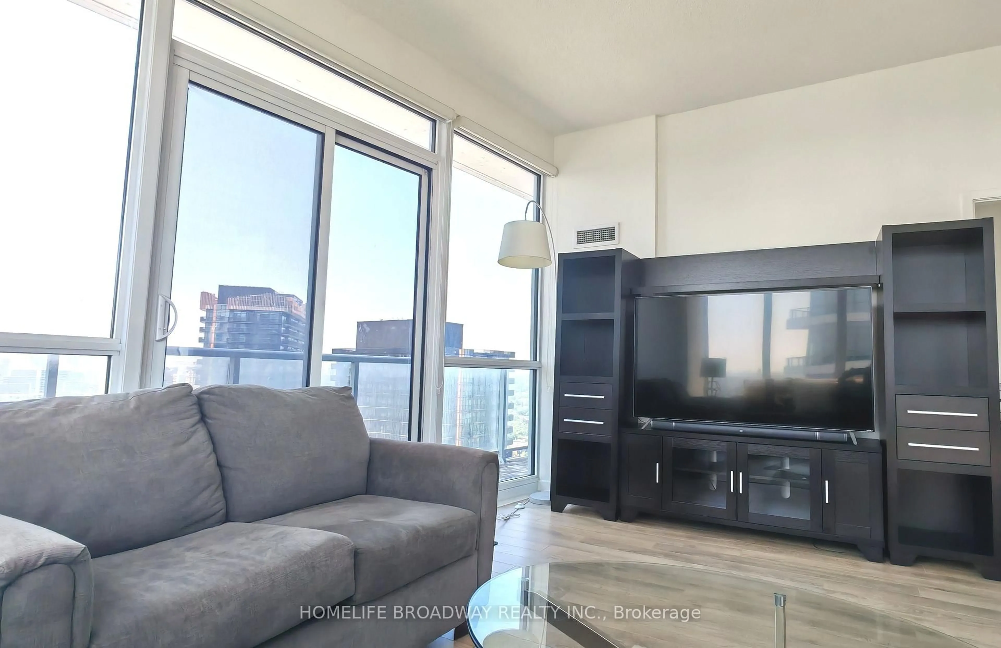 Living room with furniture, unknown for 121 Mcmahon Dr #3609, Toronto Ontario M2K 0C1