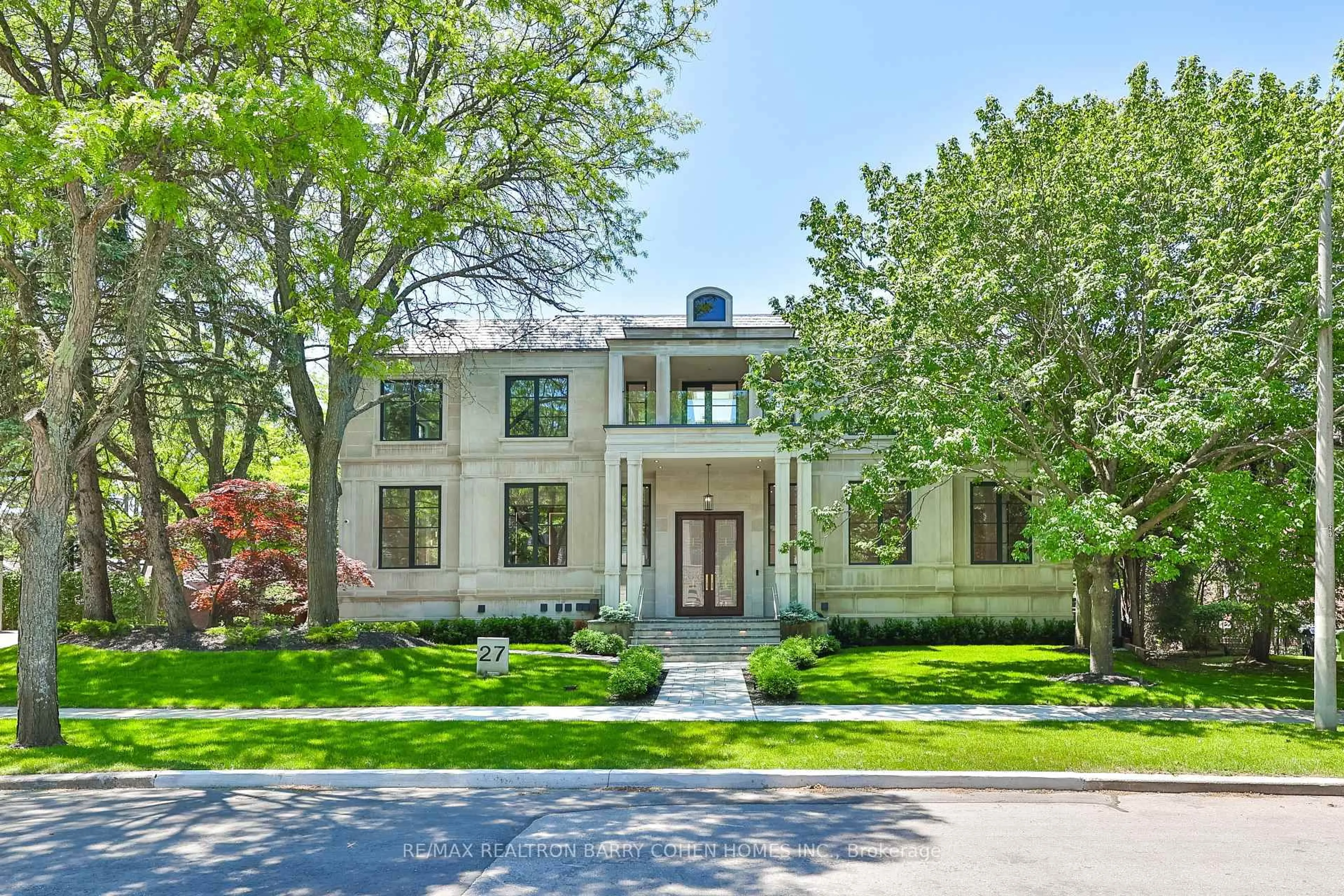 Home with brick exterior material, street for 27 Penwood Cres, Toronto Ontario M3B 3B1