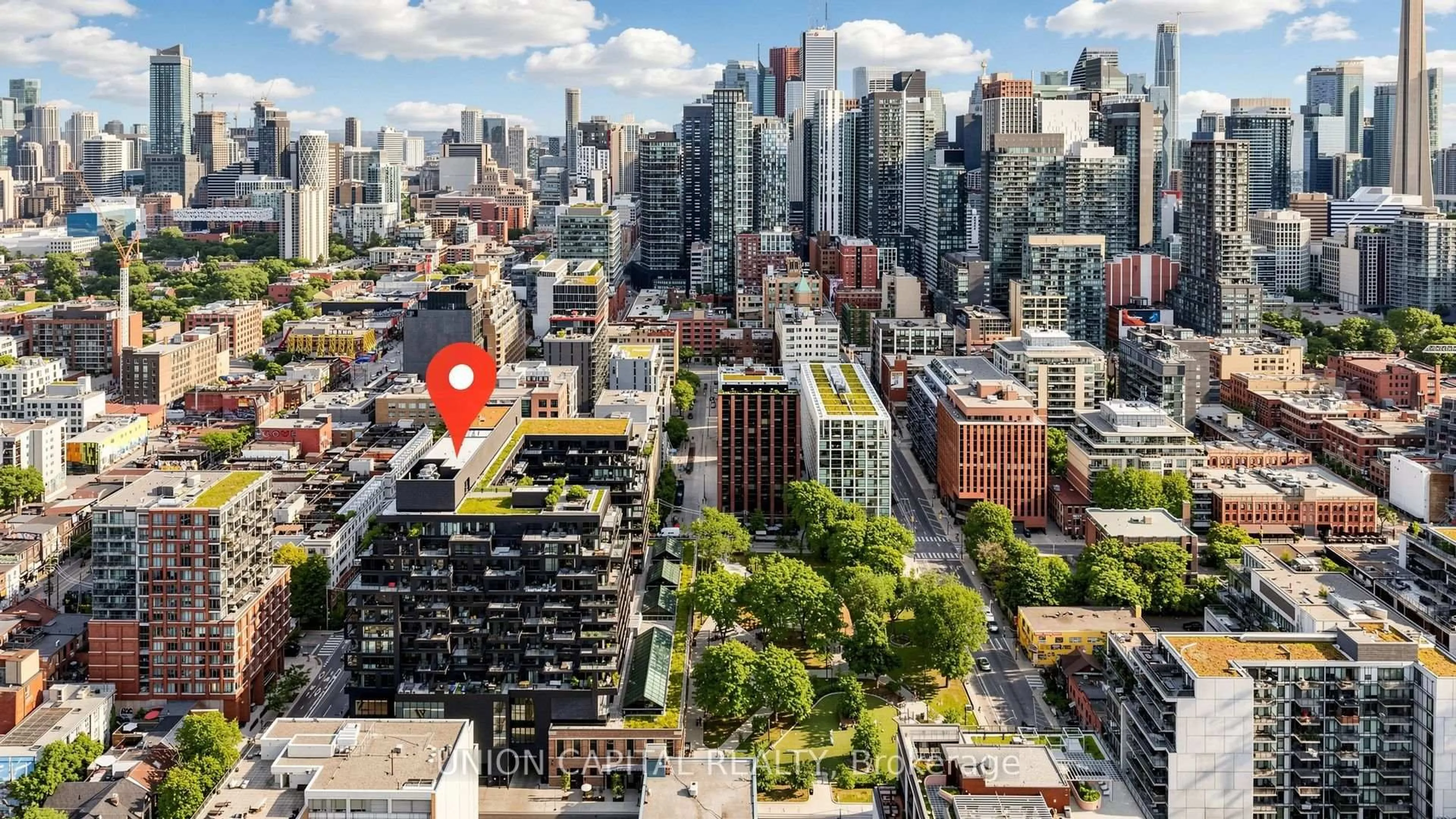 Picture of a map for 505 Richmond St #714, Toronto Ontario M5V 0P4
