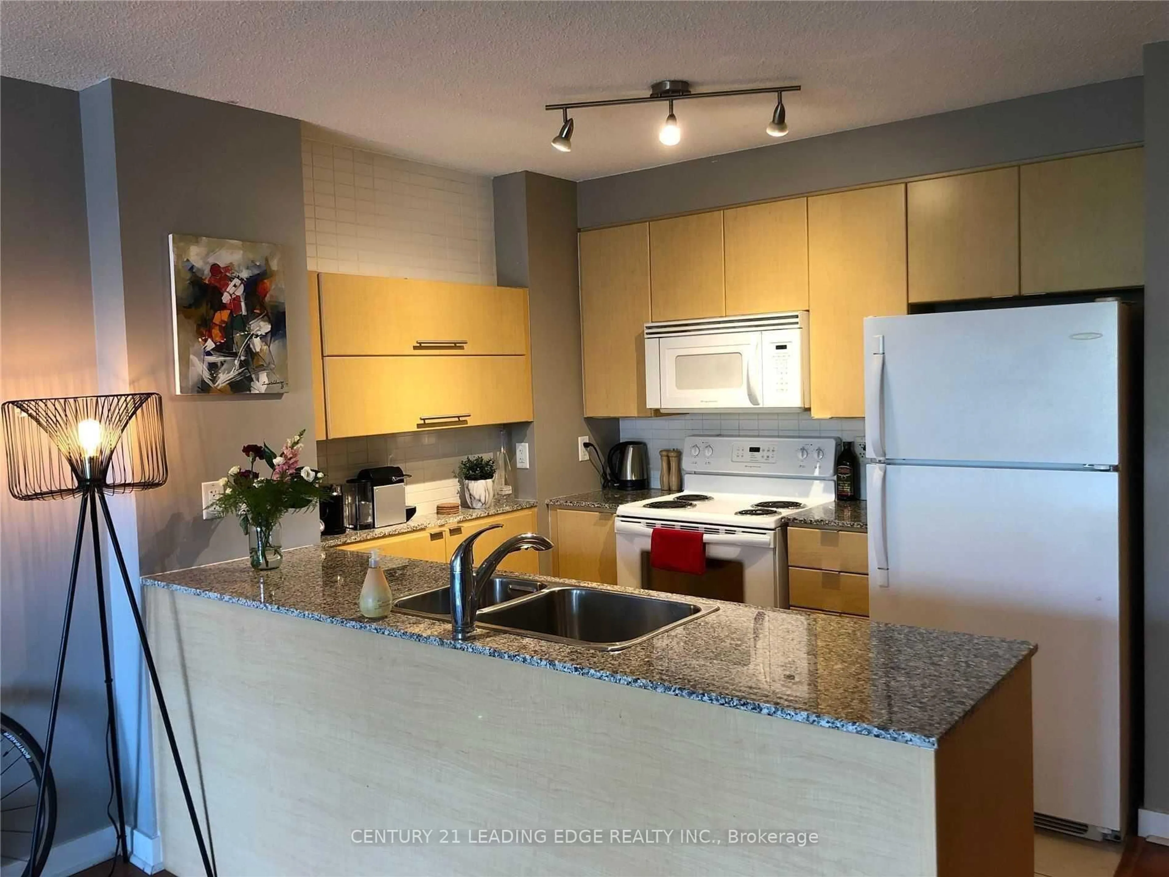 Open concept kitchen, unknown for 11 Brunel Crt #201, Toronto Ontario M5V 3Y3