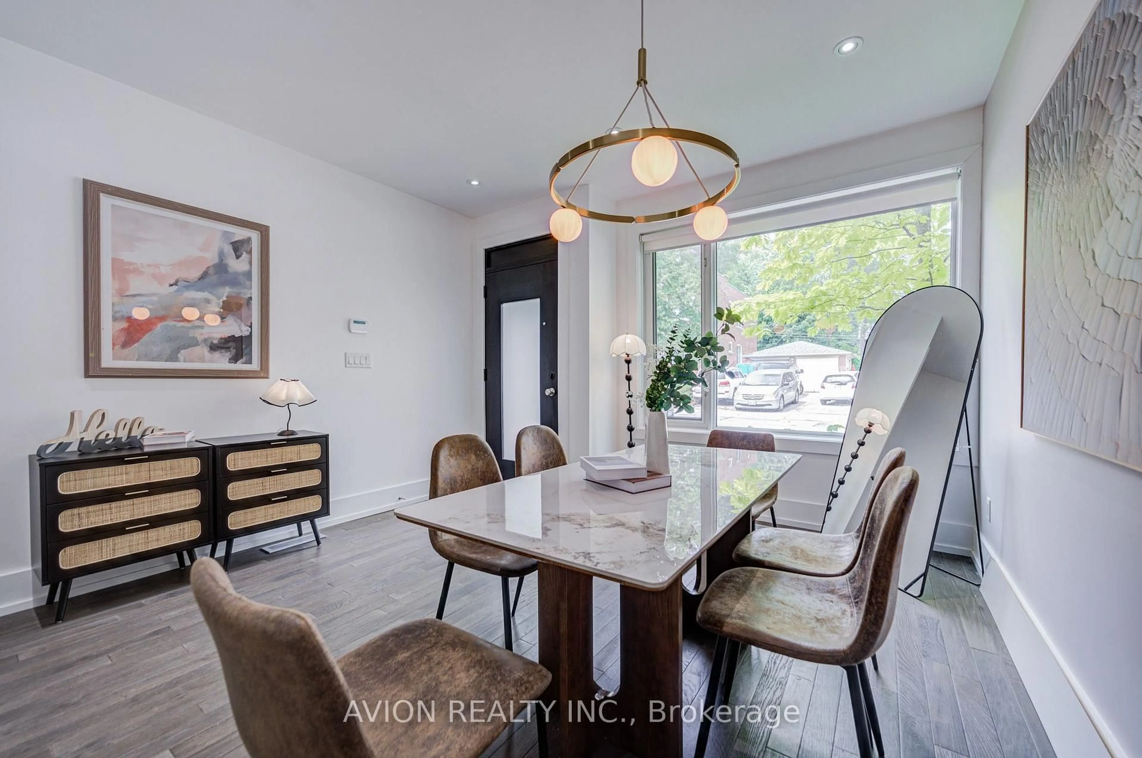 Dining room, ceramic/tile floor for 7A Sylvan Ave, Toronto Ontario M6H 0C4