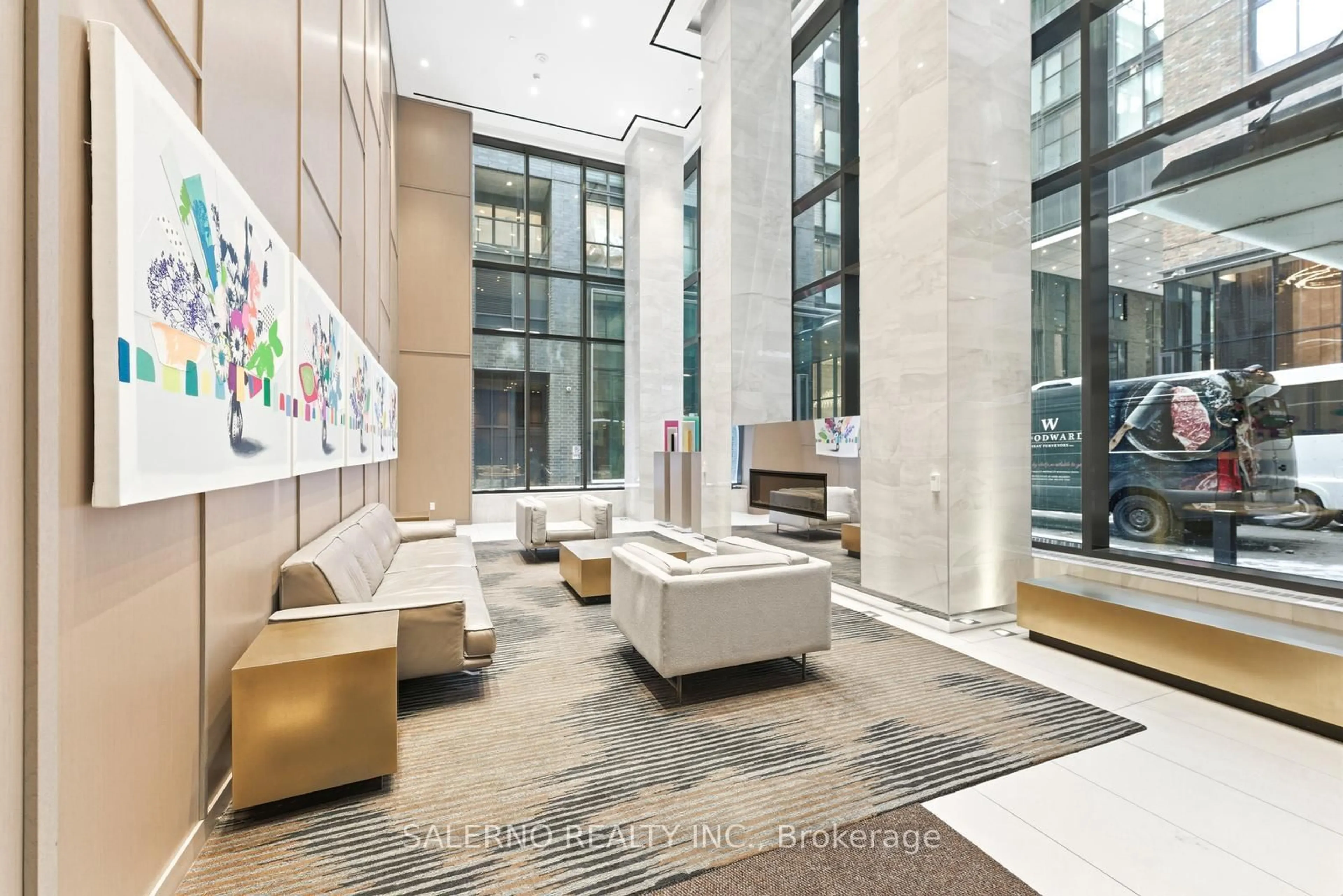 Lobby for 125 Blue Jays Way #5503, Toronto Ontario M5V 0N5