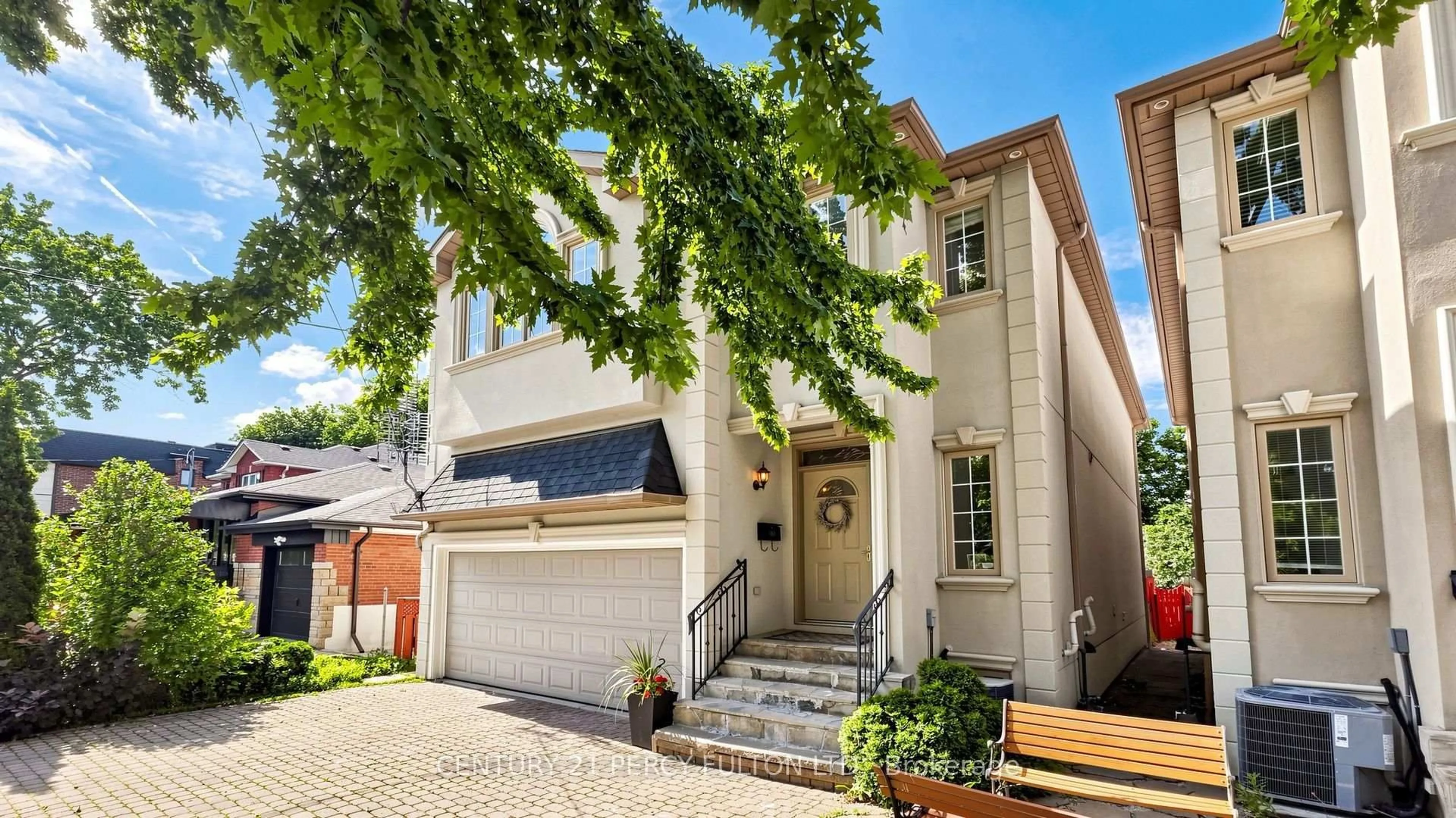 Home with brick exterior material, street for 372B Hounslow Ave, Toronto Ontario M2R 1H6
