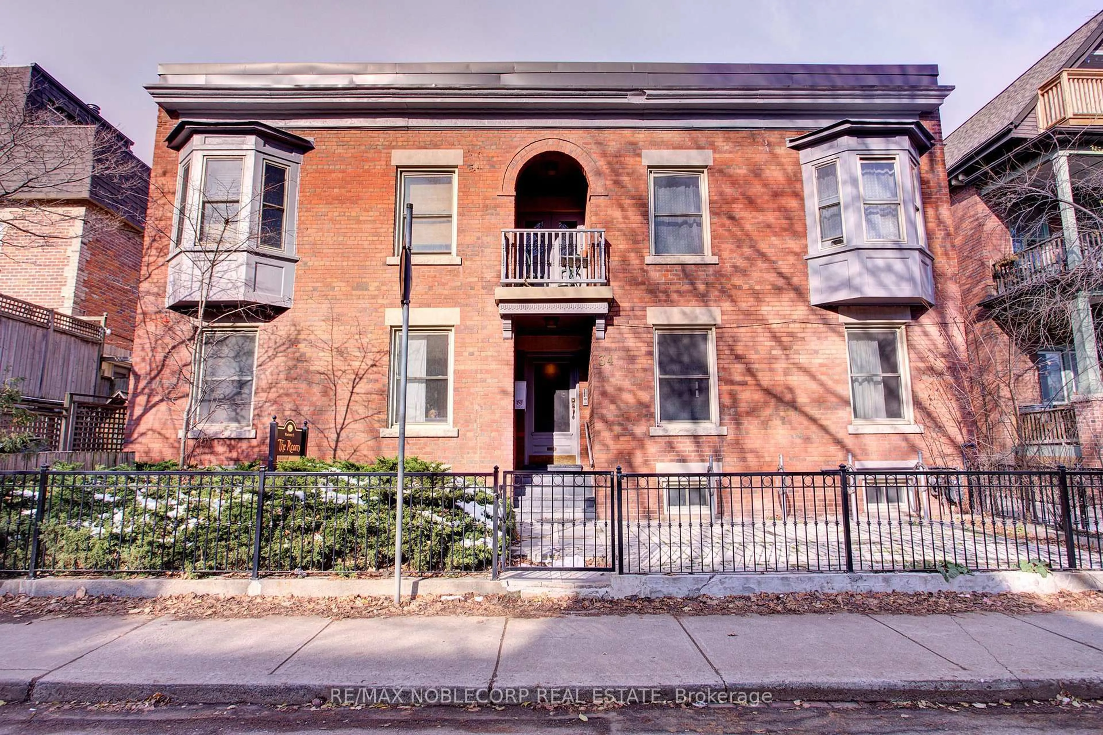 Home with brick exterior material, street for 34 Winchester St, Toronto Ontario M4X 1A7