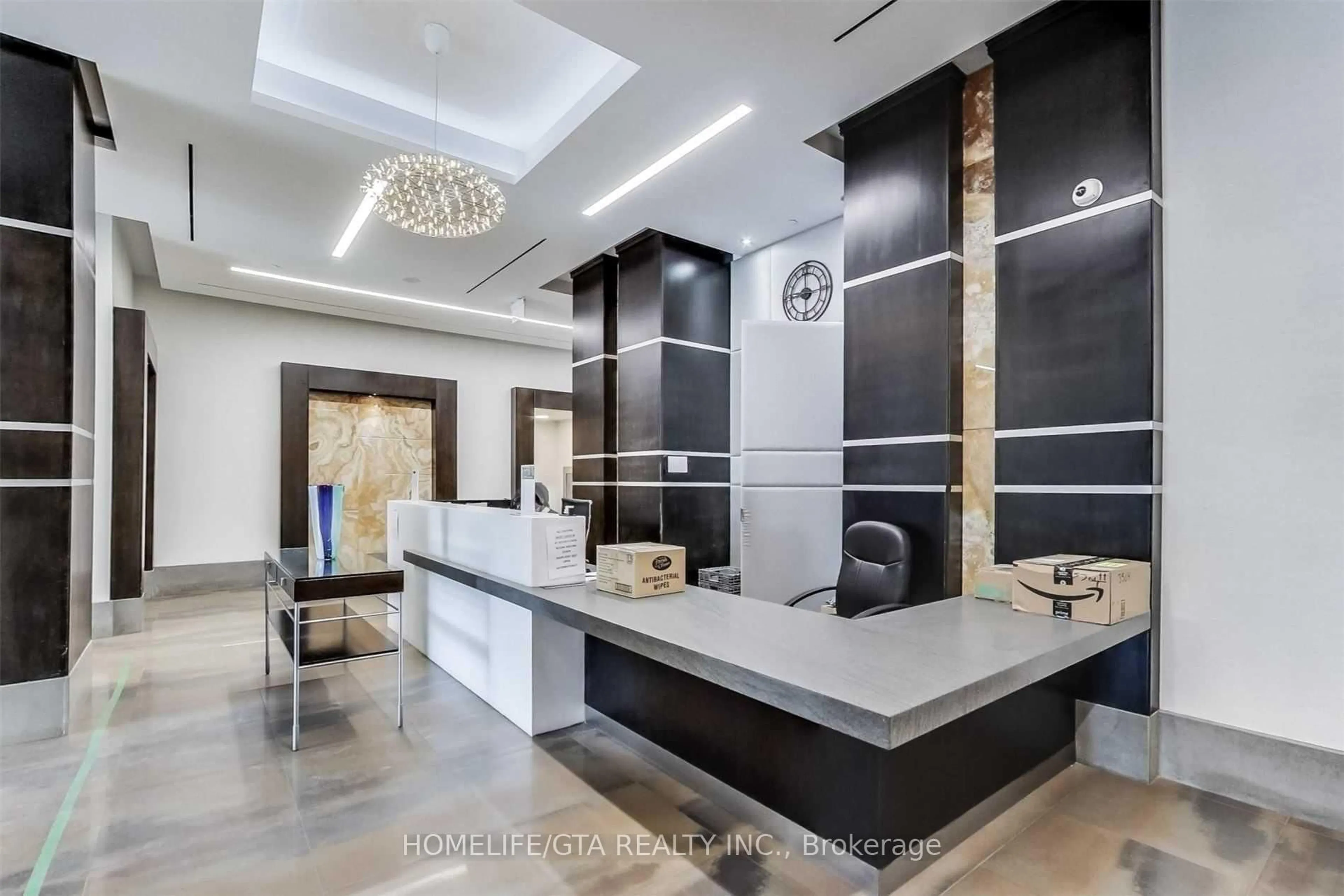 Contemporary bathroom, ceramic/tile floor for 18 Yonge St #1114, Toronto Ontario M5E 1Z8