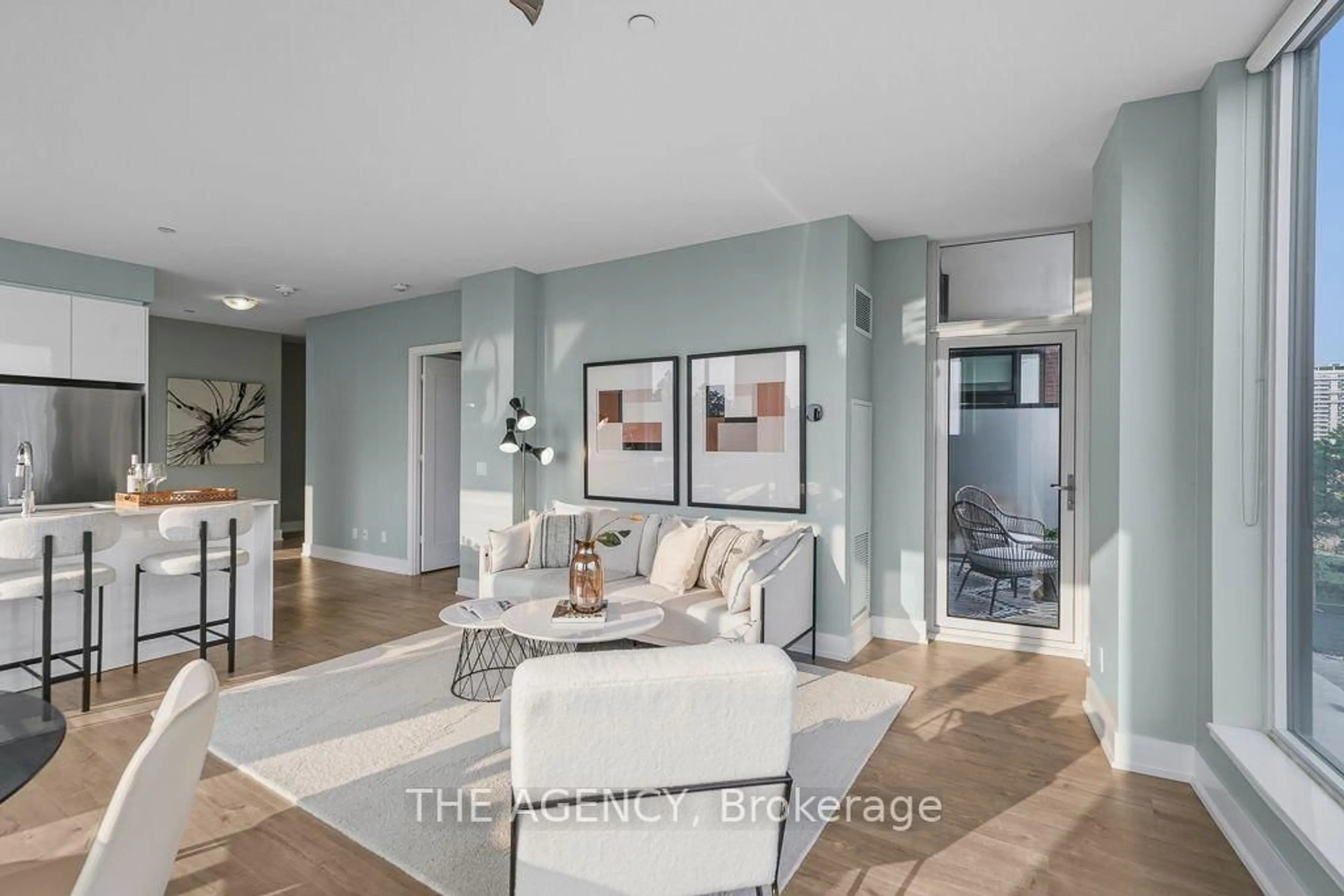 Living room with furniture, unknown for 1 Belsize Dr #415, Toronto Ontario M4S 1L3