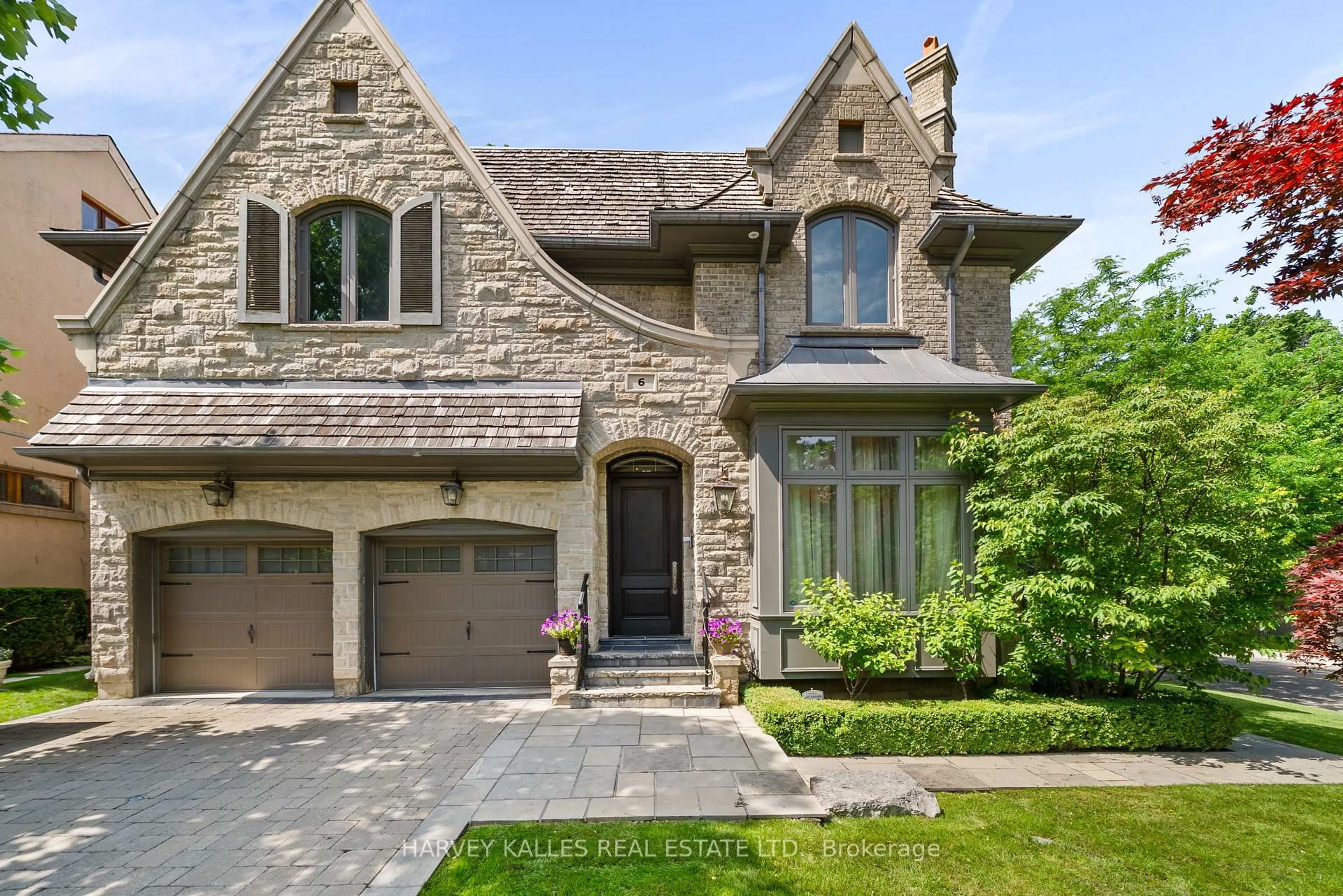 Home with brick exterior material, street for 6 Vesta Dr, Toronto Ontario M5P 2Z3