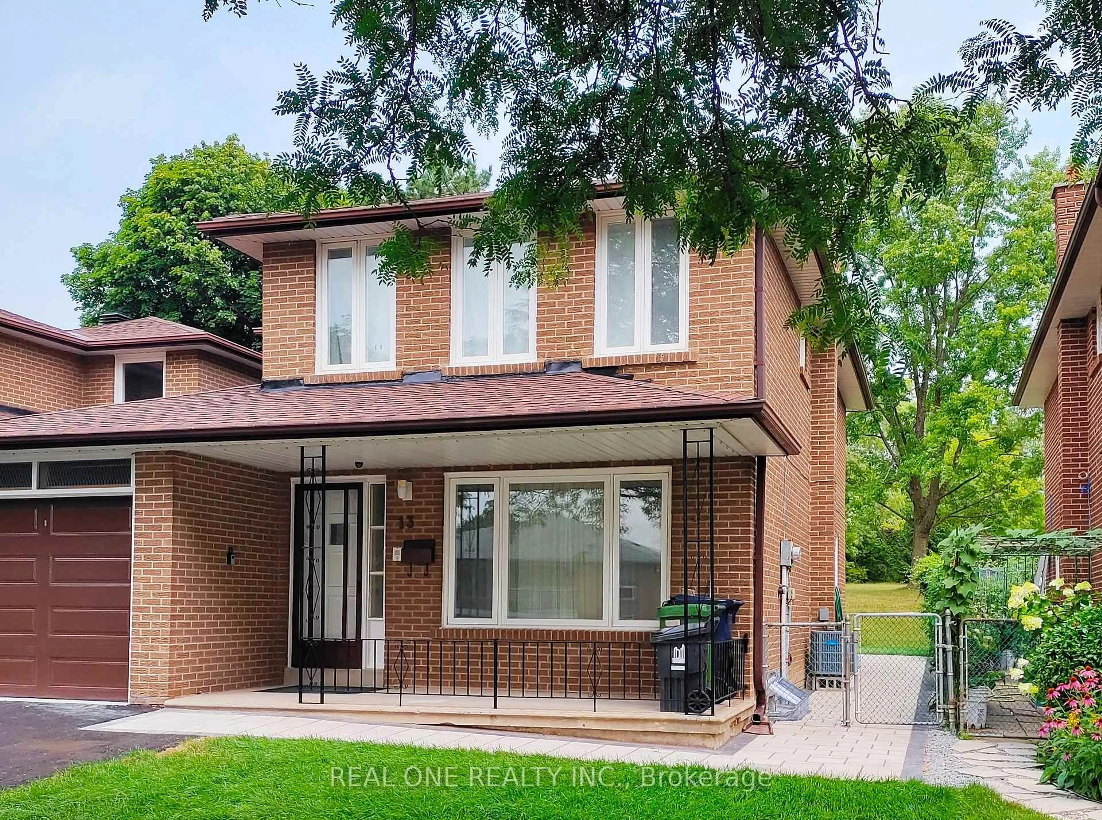 Home with brick exterior material, street for 13 Mallaby Rd, Toronto Ontario M2H 1P3