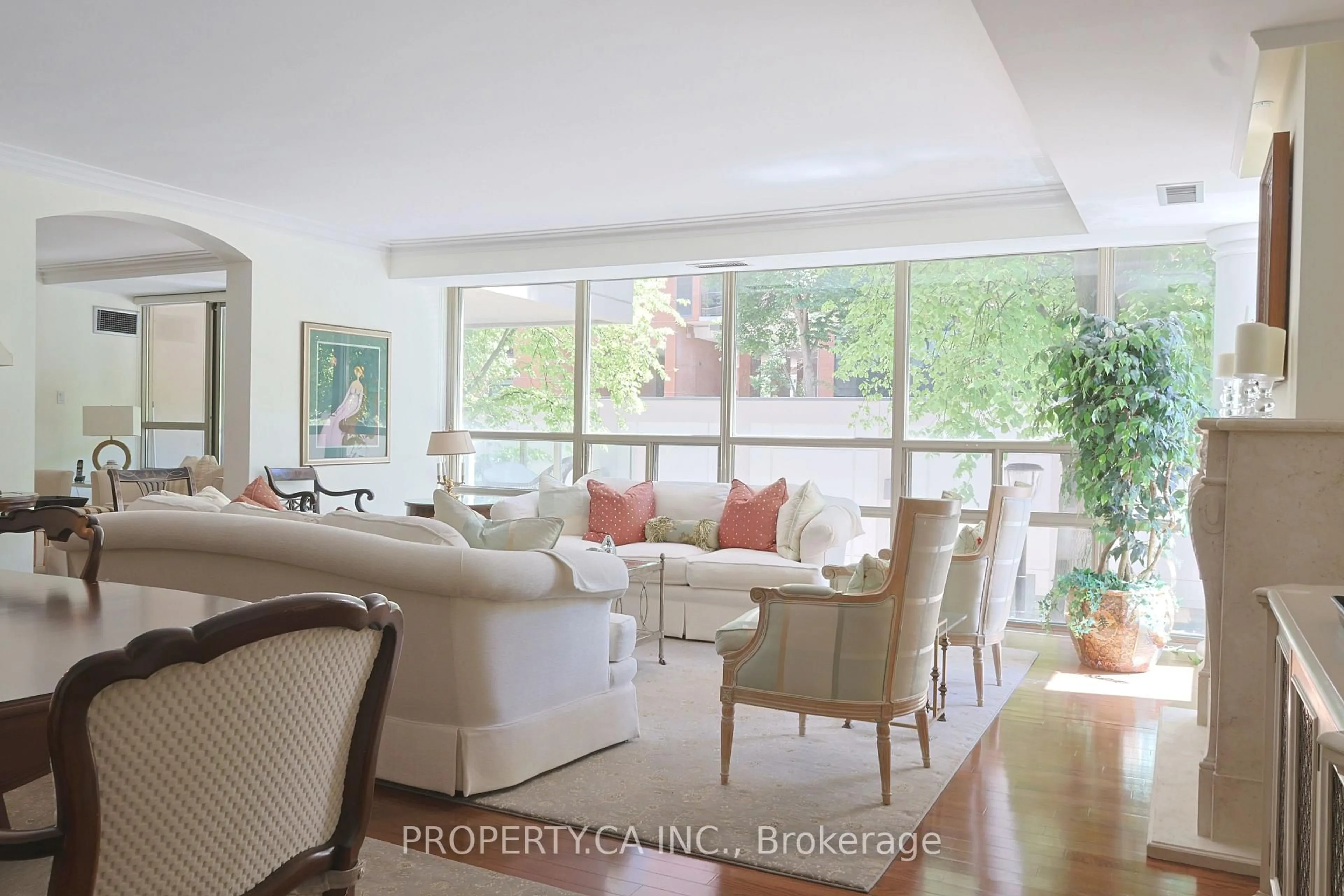 Living room with furniture, unknown for 18 Lower Village Gate #203, Toronto Ontario M5P 3M1