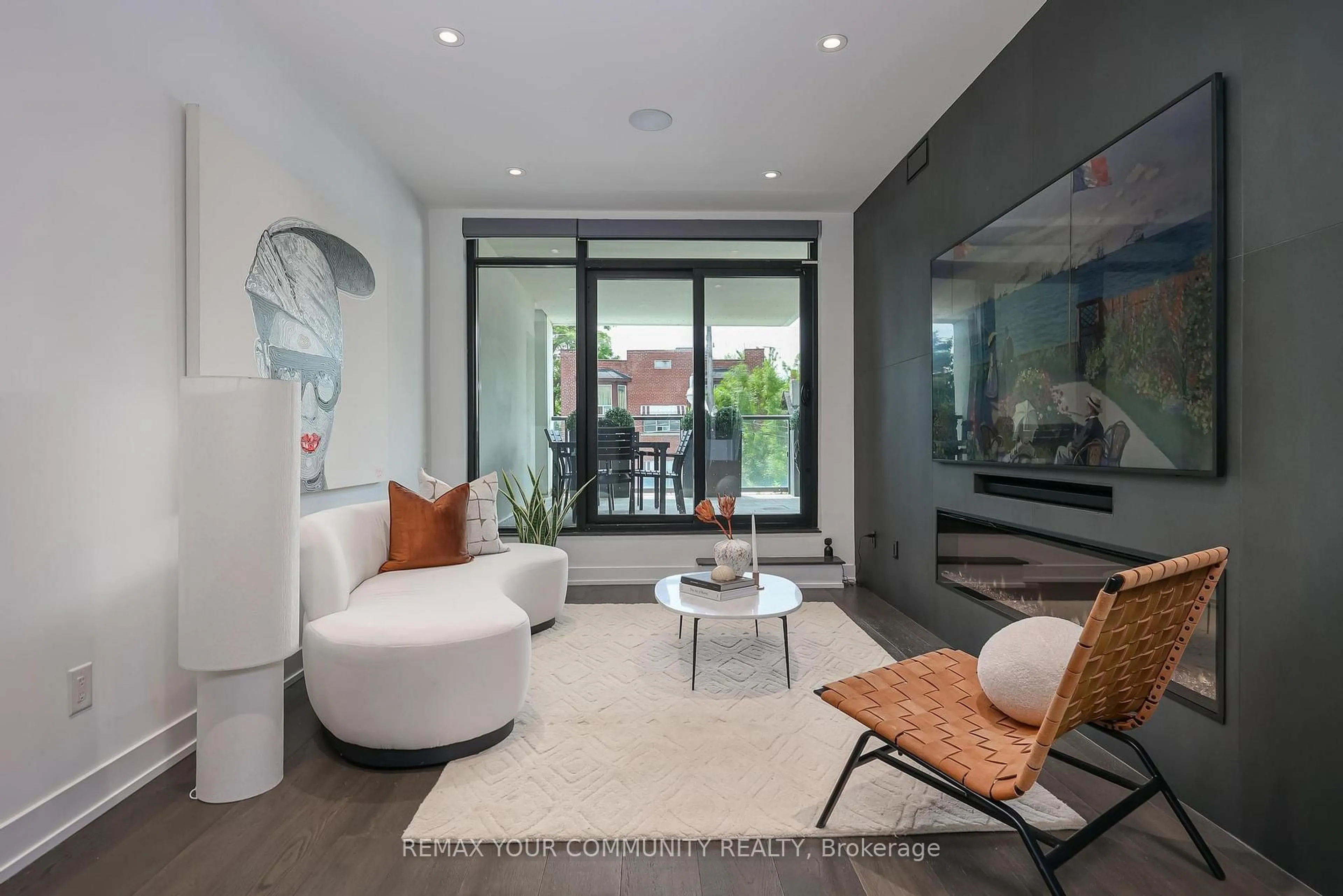 Living room with furniture, unknown for 280 Howland Ave #208, Toronto Ontario M5R 0C3
