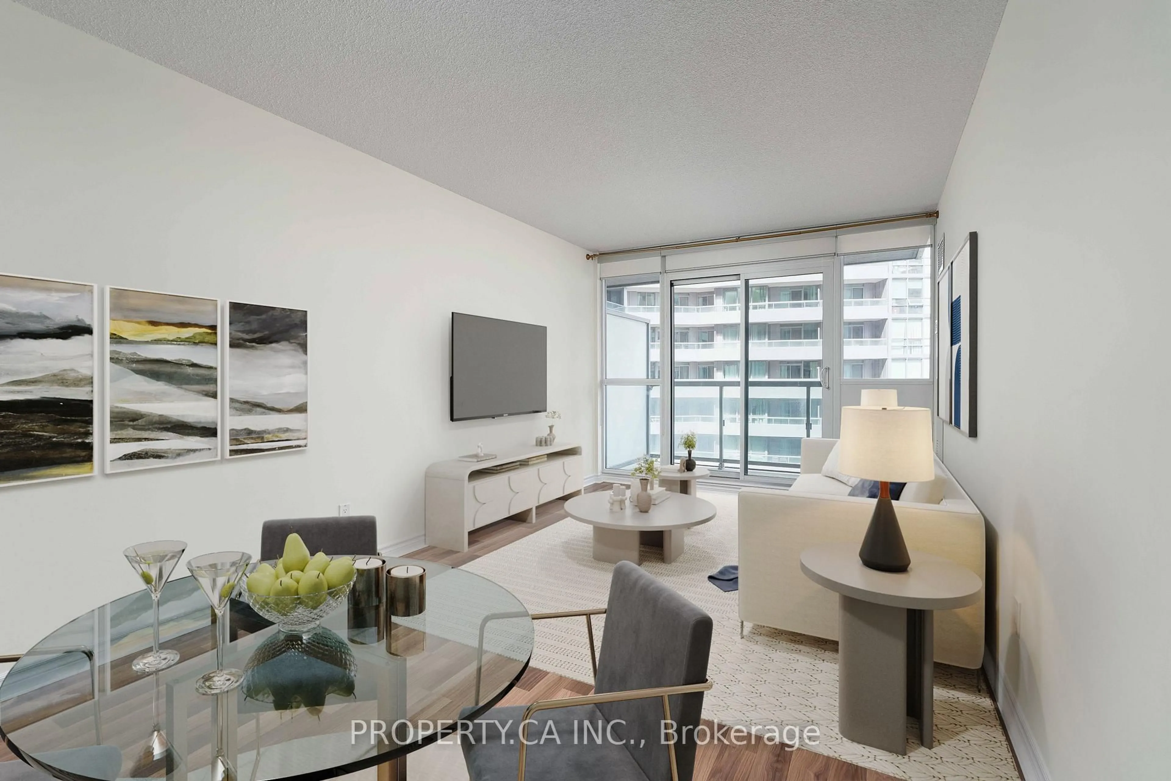 Living room with furniture, unknown for 25 Lower Simcoe St #803, Toronto Ontario M5J 3A1